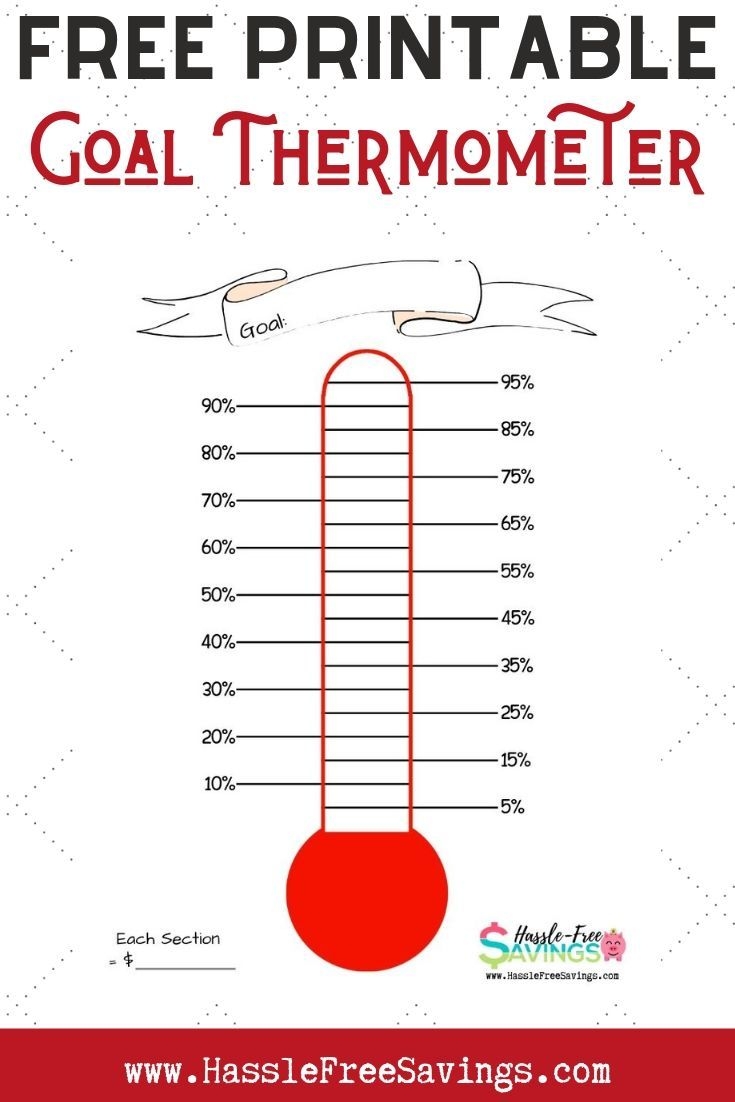 10 Best Goal Thermometer Templates Ideas Goal Thermometer Goal 10 Best Goal Thermometer Templates Ideas Goal Thermometer Goal