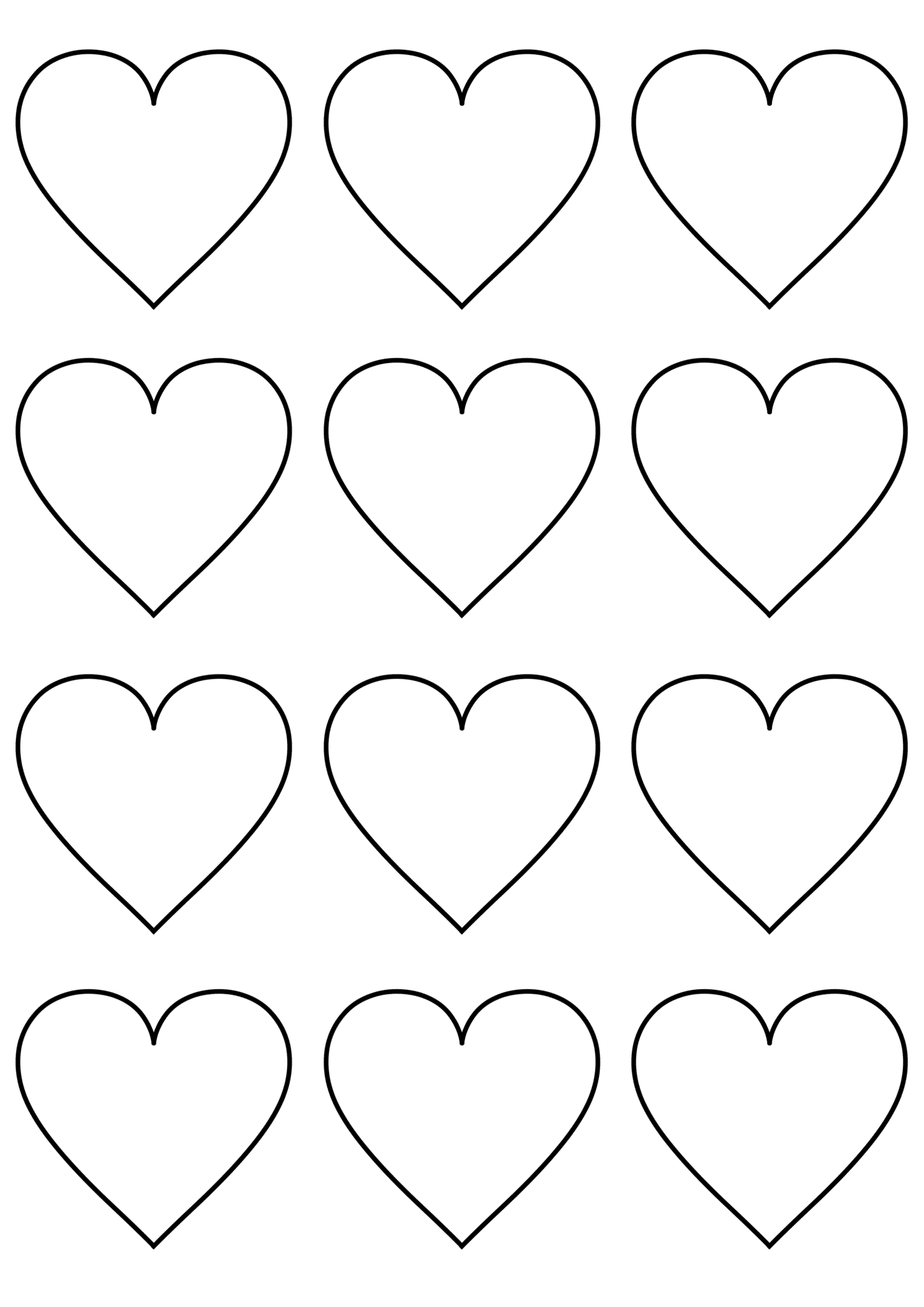 12 Free Printable Heart Templates Cut Outs Worksheets Library 12 Free Printable Heart Templates Cut Outs Worksheets Library