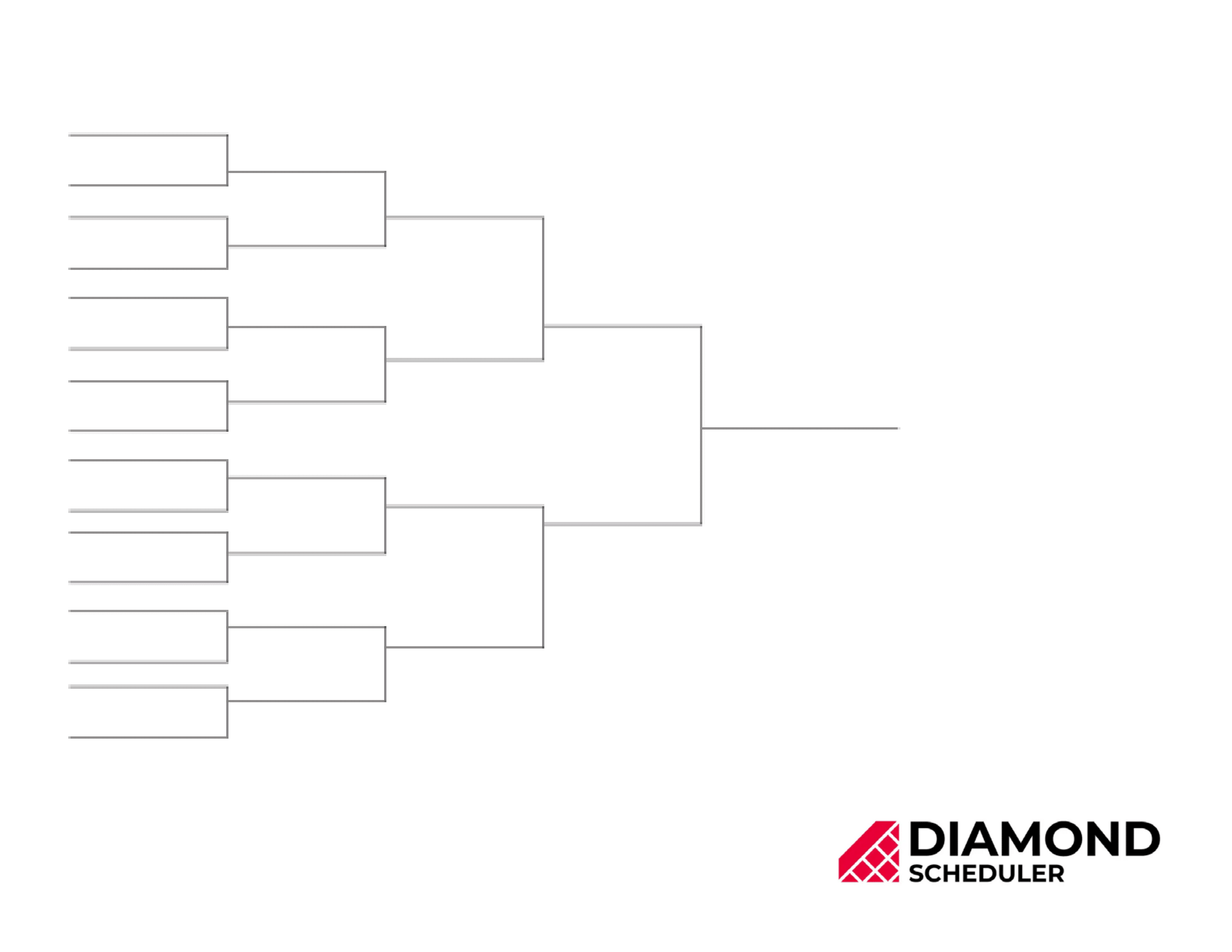 Free Printable Tournament Bracket Template Free Printable Tournament Bracket Template