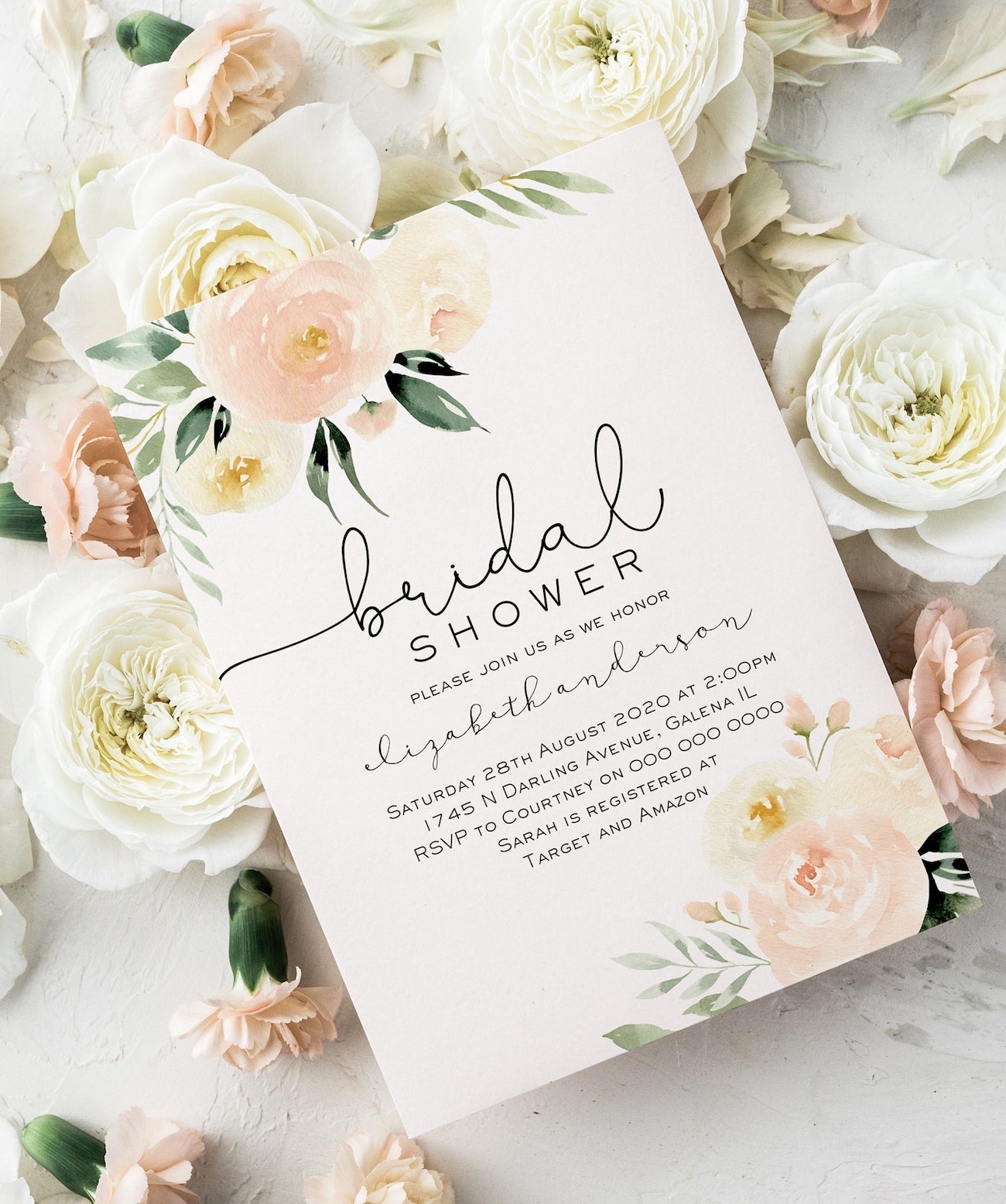 Free Printable Bridal Shower Invitation Templates Free Printable Bridal Shower Invitation Templates