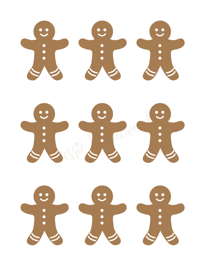 22 Adorable Gingerbread Man Templates Cassie Smallwood