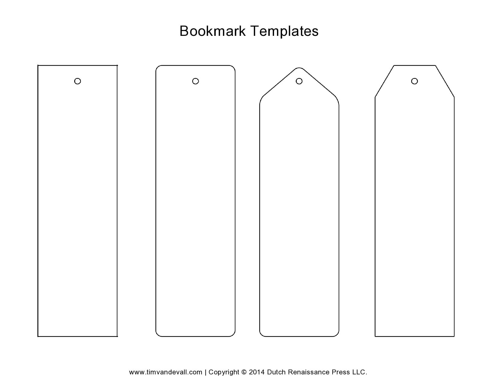 30 Free Bookmark Templates Word PDF TemplateArchive 