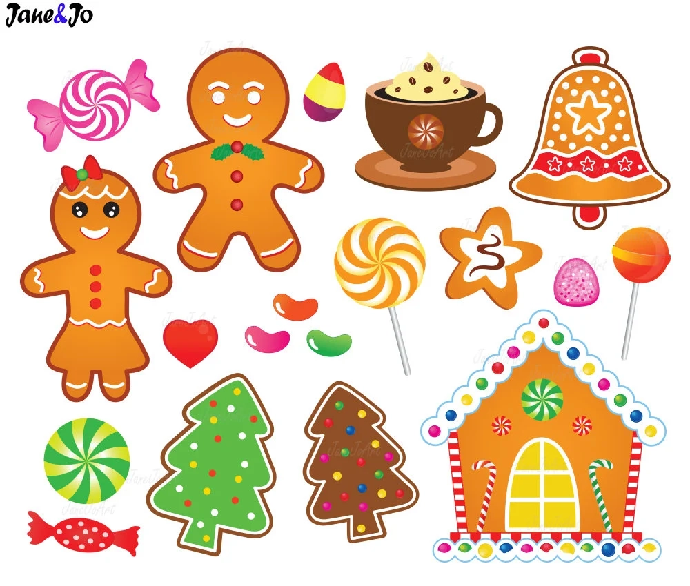 Gingerbread House Candy Template Printable