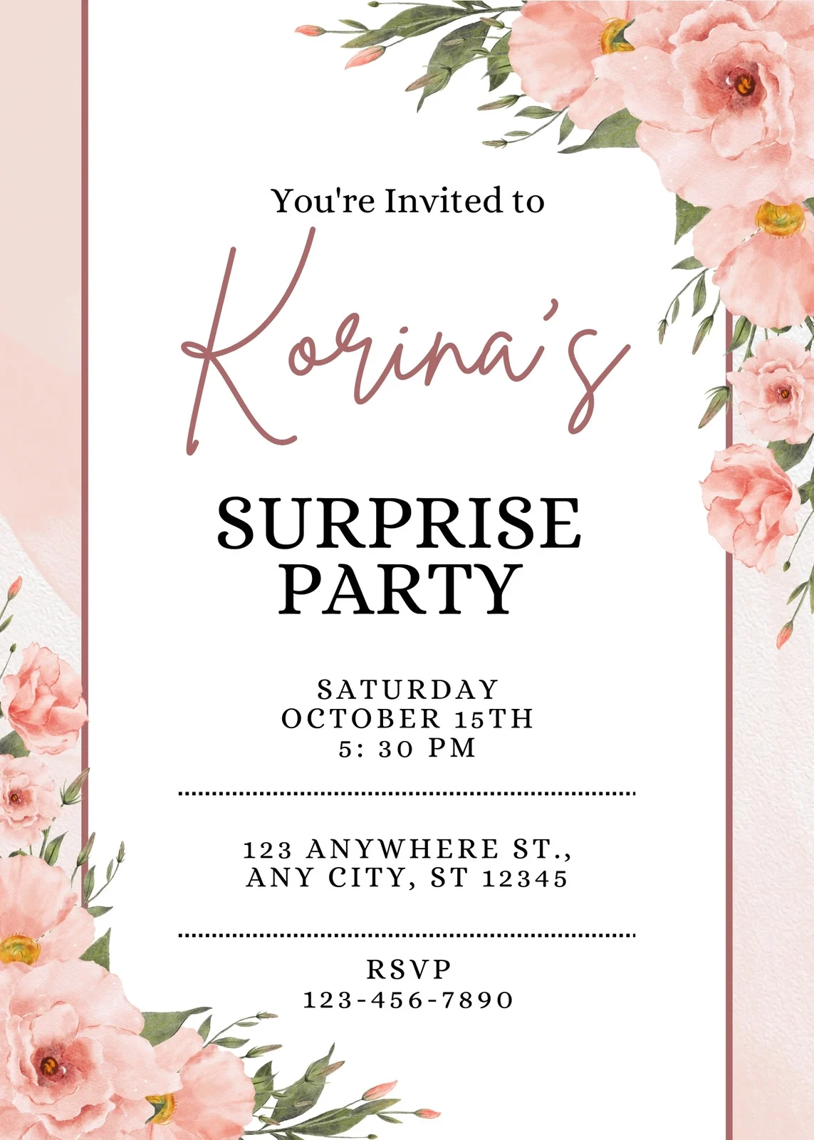60th Birthday Surprise Birthday Party Invitations For Him Free