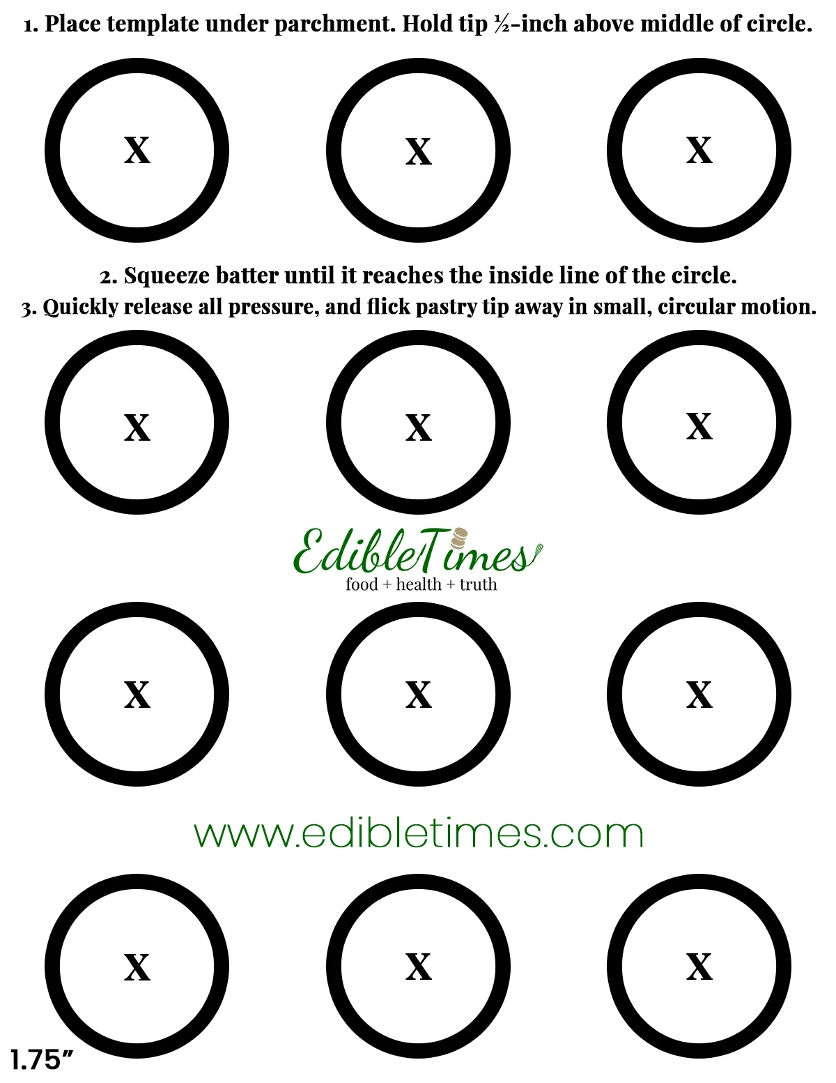 A One Stop Free Shop For Macaron Templates Edible Times A One Stop Free Shop For Macaron Templates Edible Times