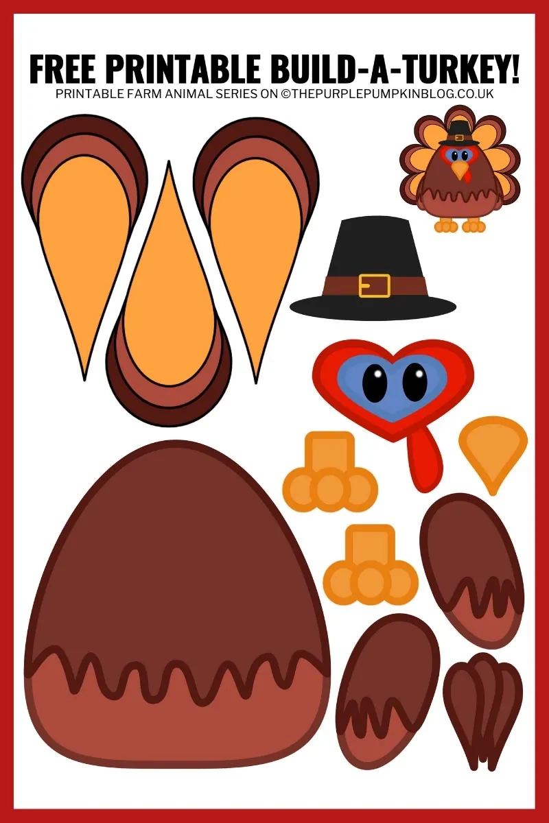 Free Turkey Templates Printables Free Turkey Templates Printables