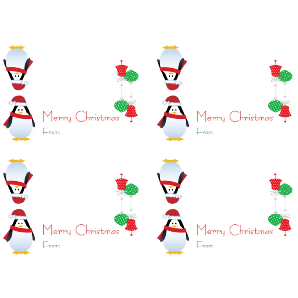 Free Printable Christmas Bag Toppers Templates Free Printable Christmas Bag Toppers Templates