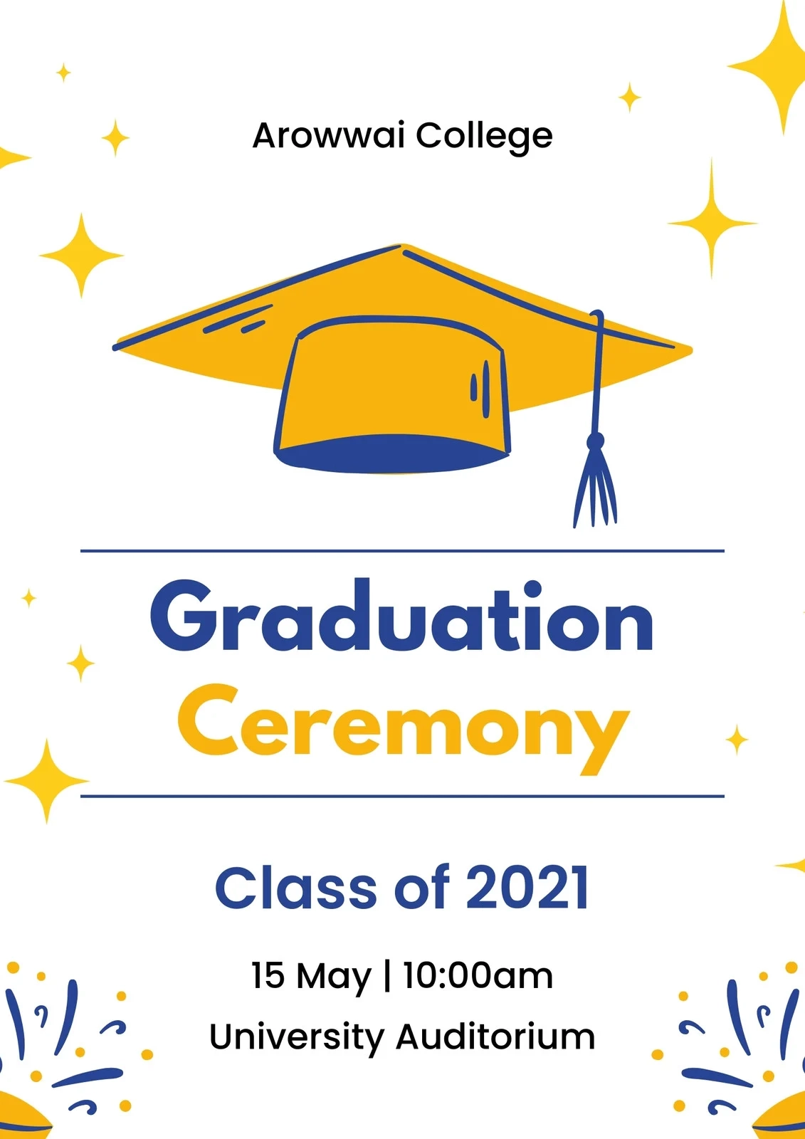 Customize 423 Graduation Programs Templates Online Canva