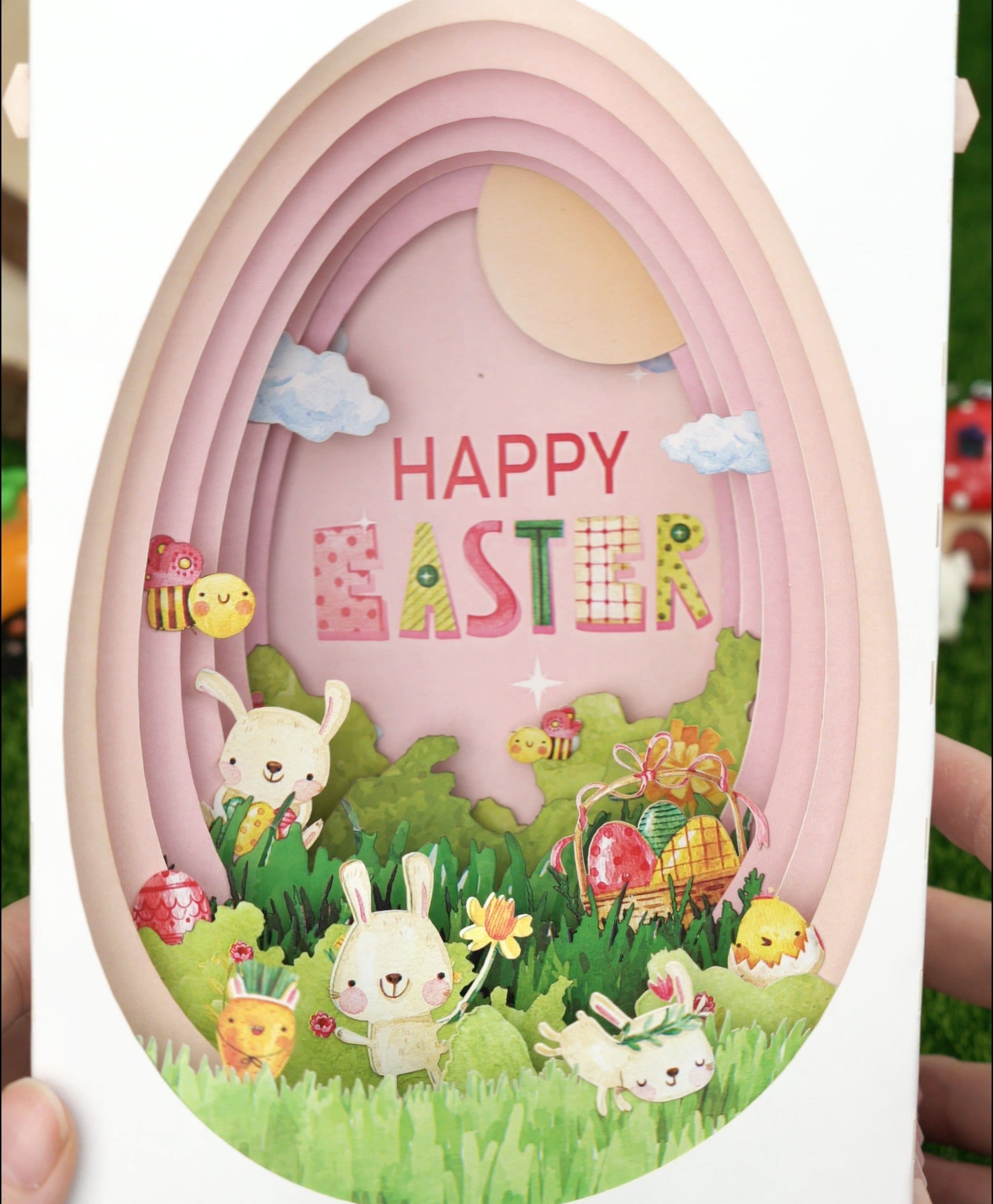 DIY Easter Box shorts craft handmade papercraft popupcard easter easteregg
