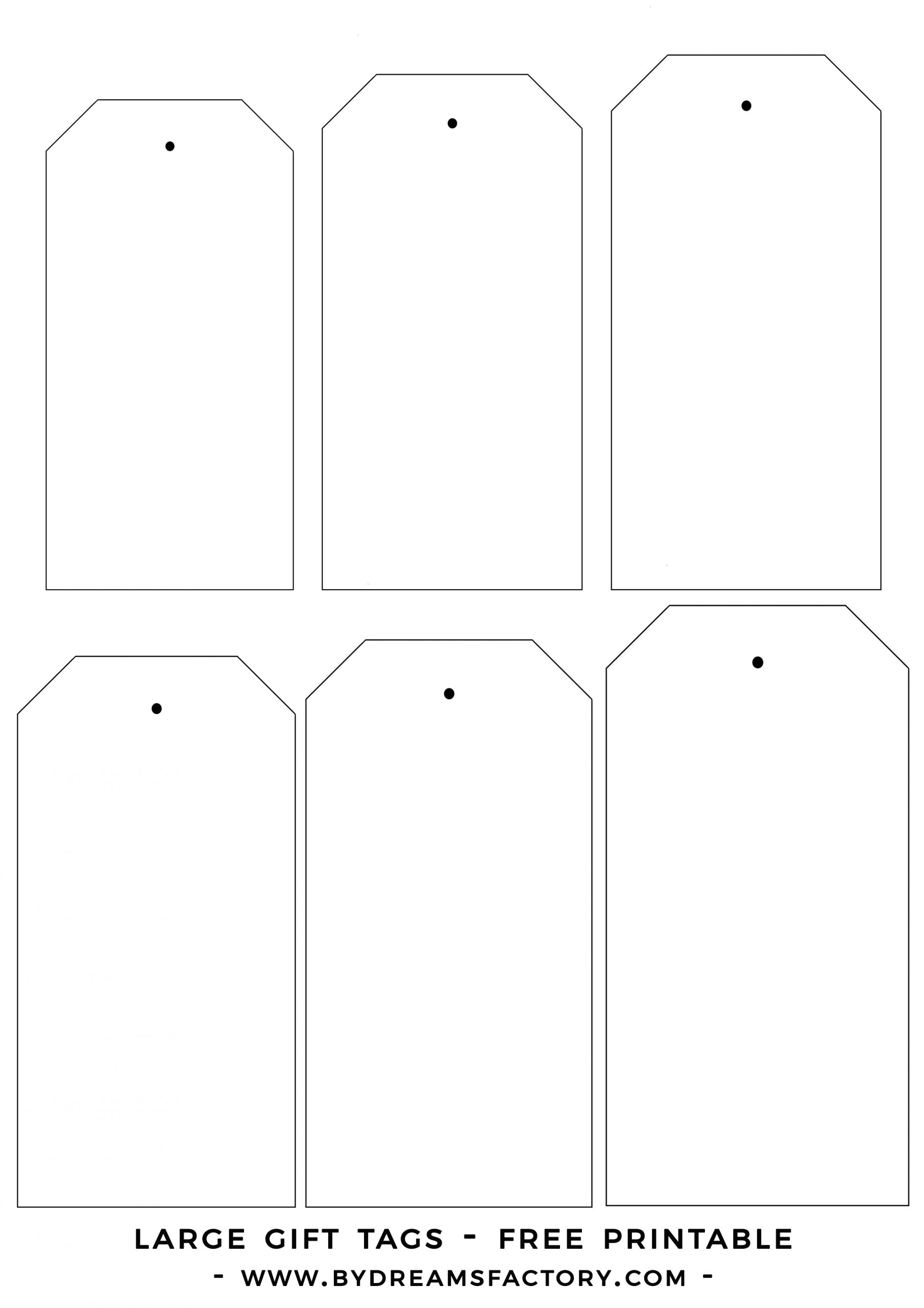 Printable Blank Gift Tags Templates Printable Blank Gift Tags Templates