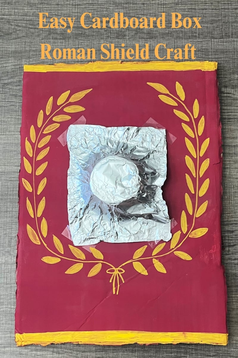 Free Printable Roman Shield Template Free Printable Roman Shield Template