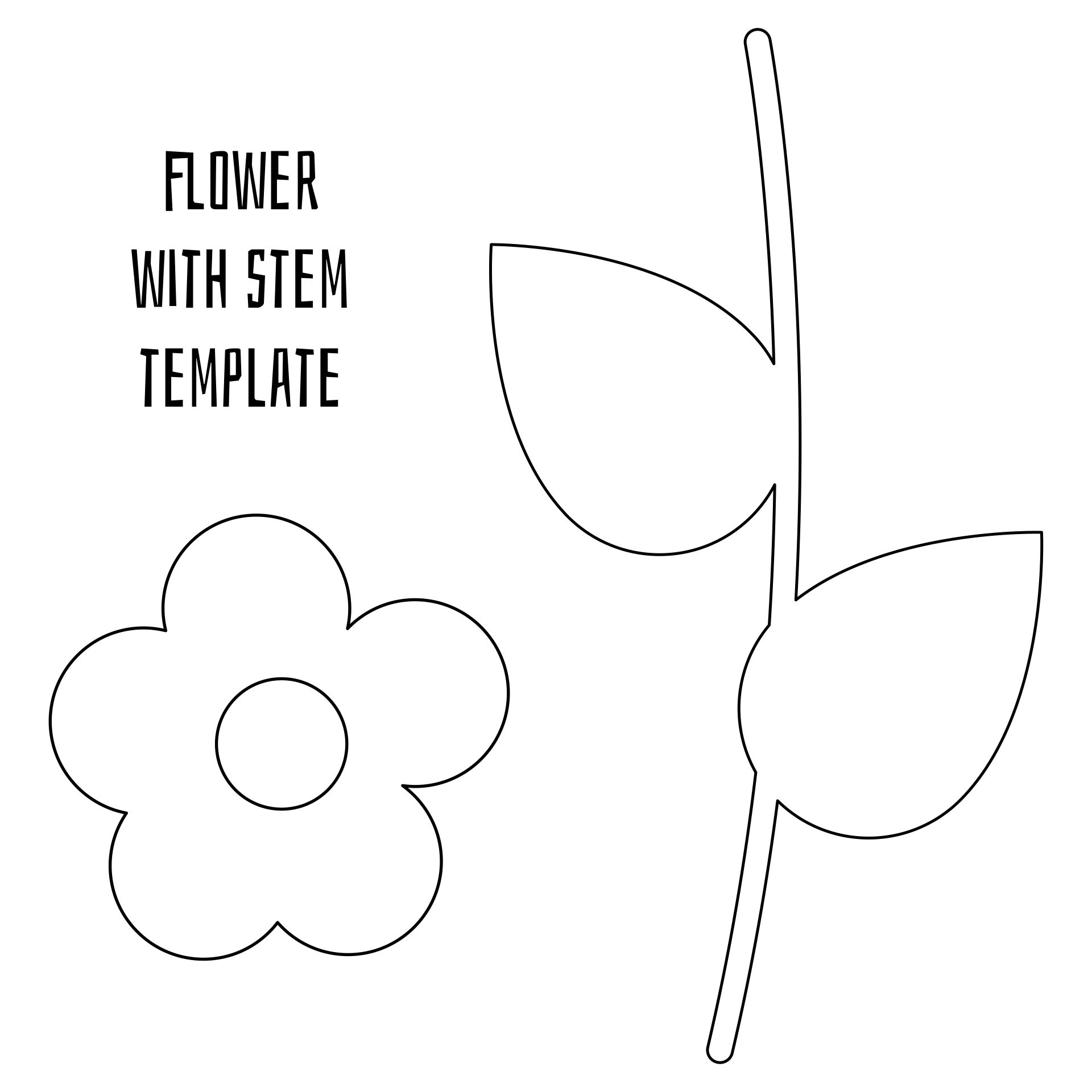 Stem Template Free Printable Stem Template Free Printable