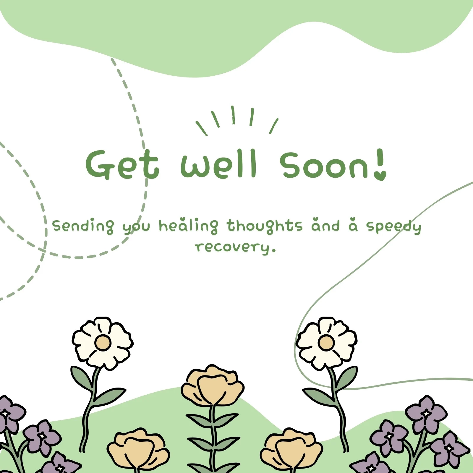 Free And Customizable Get Well Soon Templates Canva