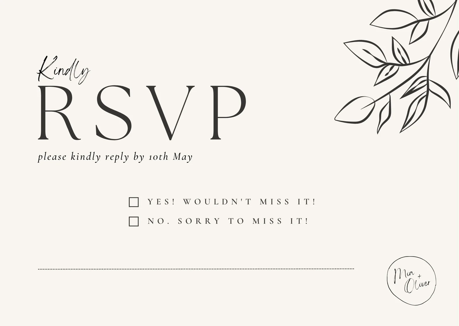 Free And Customizable RSVP Templates Canva Free And Customizable RSVP Templates Canva