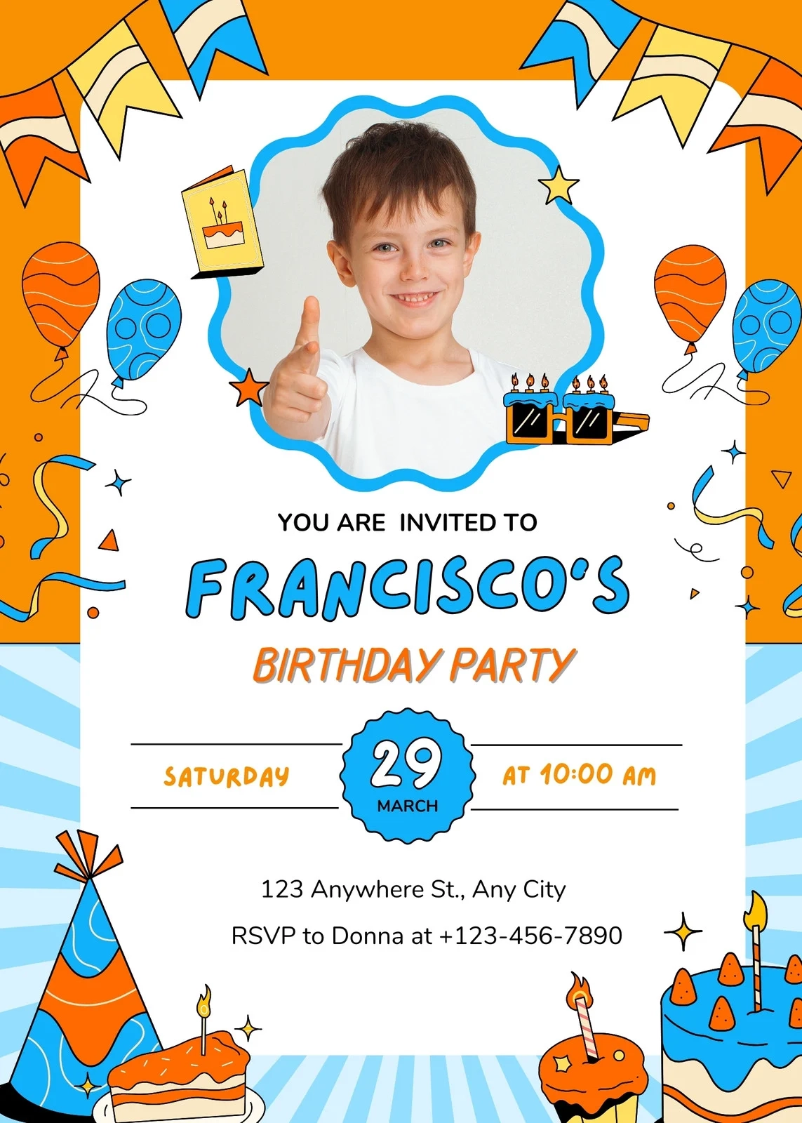 Free And Printable Birthday Invitation Templates Canva