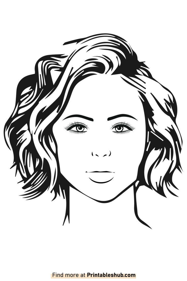 Free Face Template Printable Free Face Template Printable