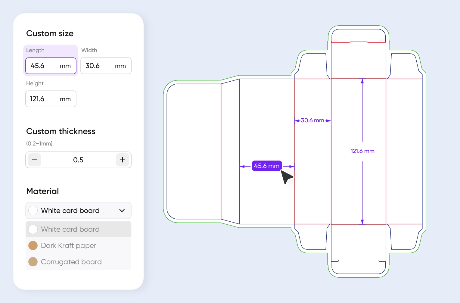 Free Box Template Maker Customize amp Download Fast