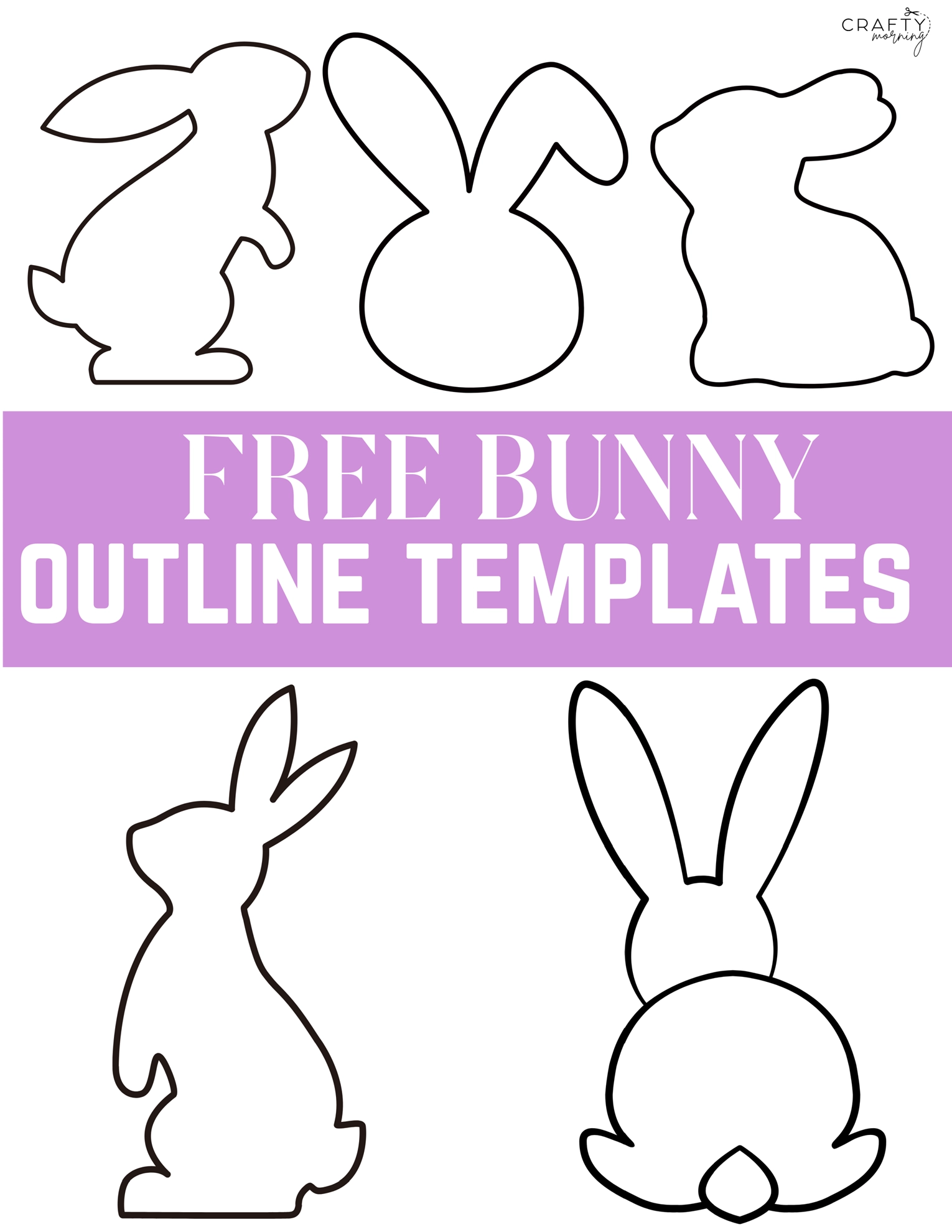 Bunny Free Printable Template