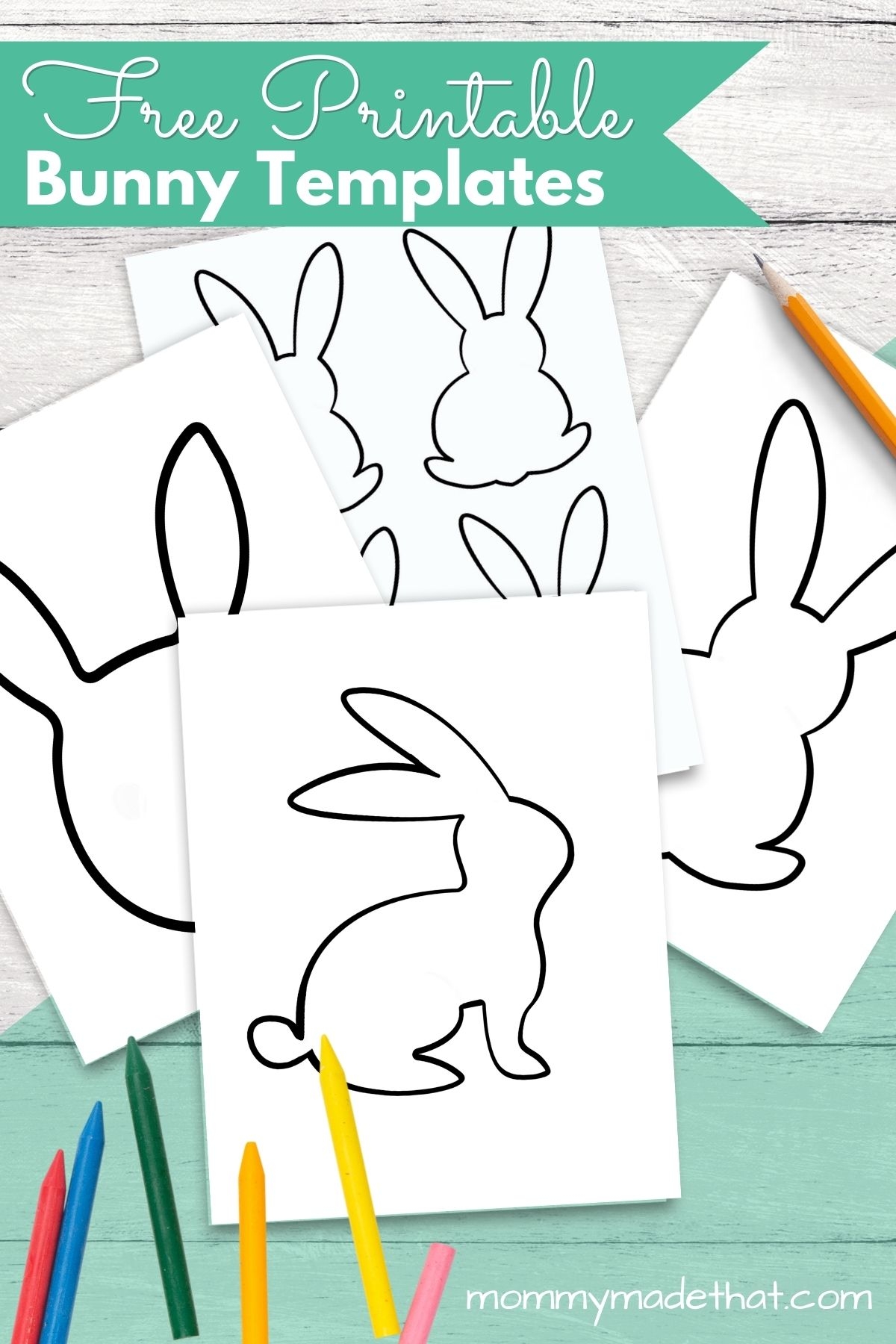 Free Printable Bunny Rabbit Templates