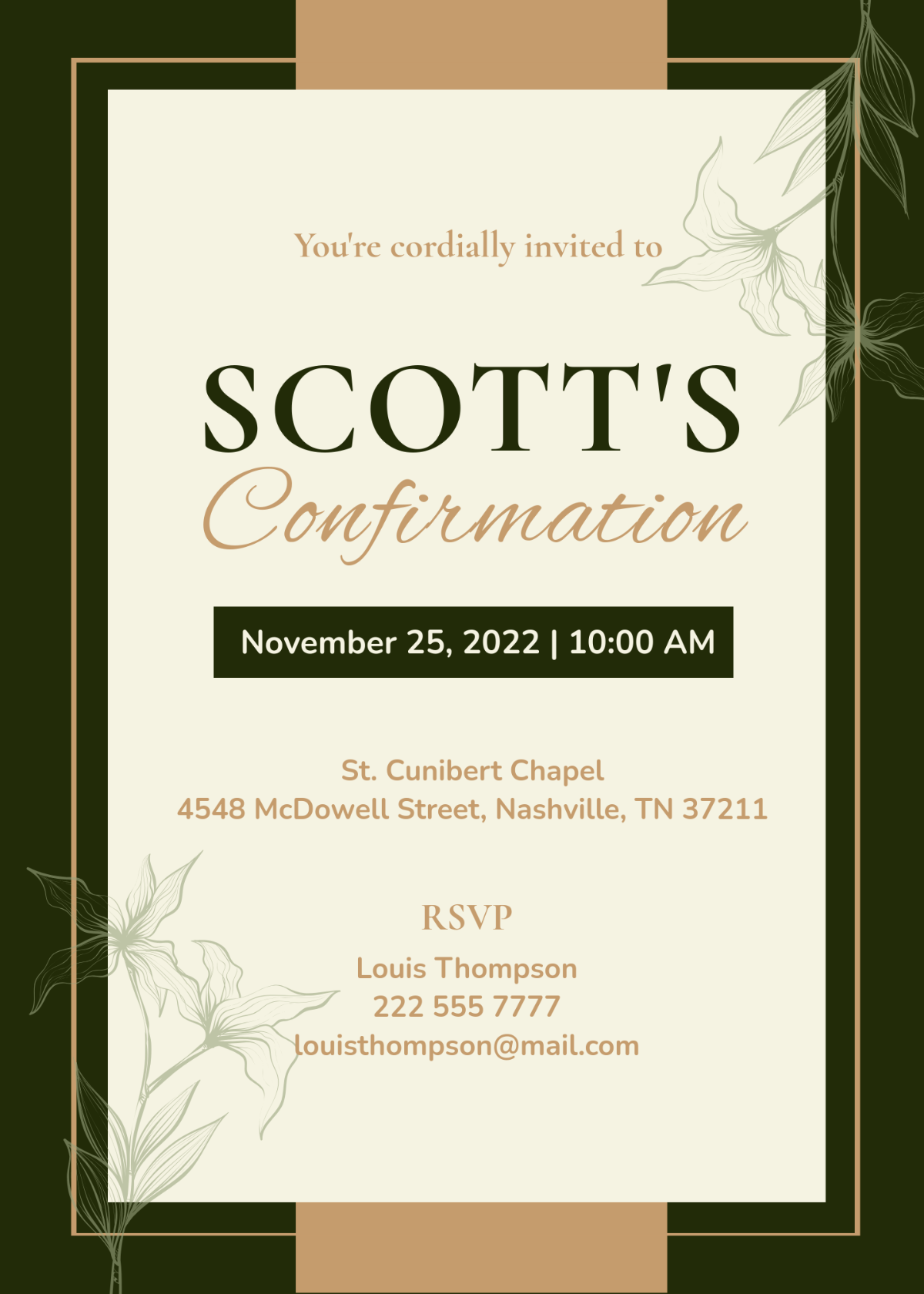 Free Confirmation Invitation Templates Editable And Printable Free Confirmation Invitation Templates Editable And Printable