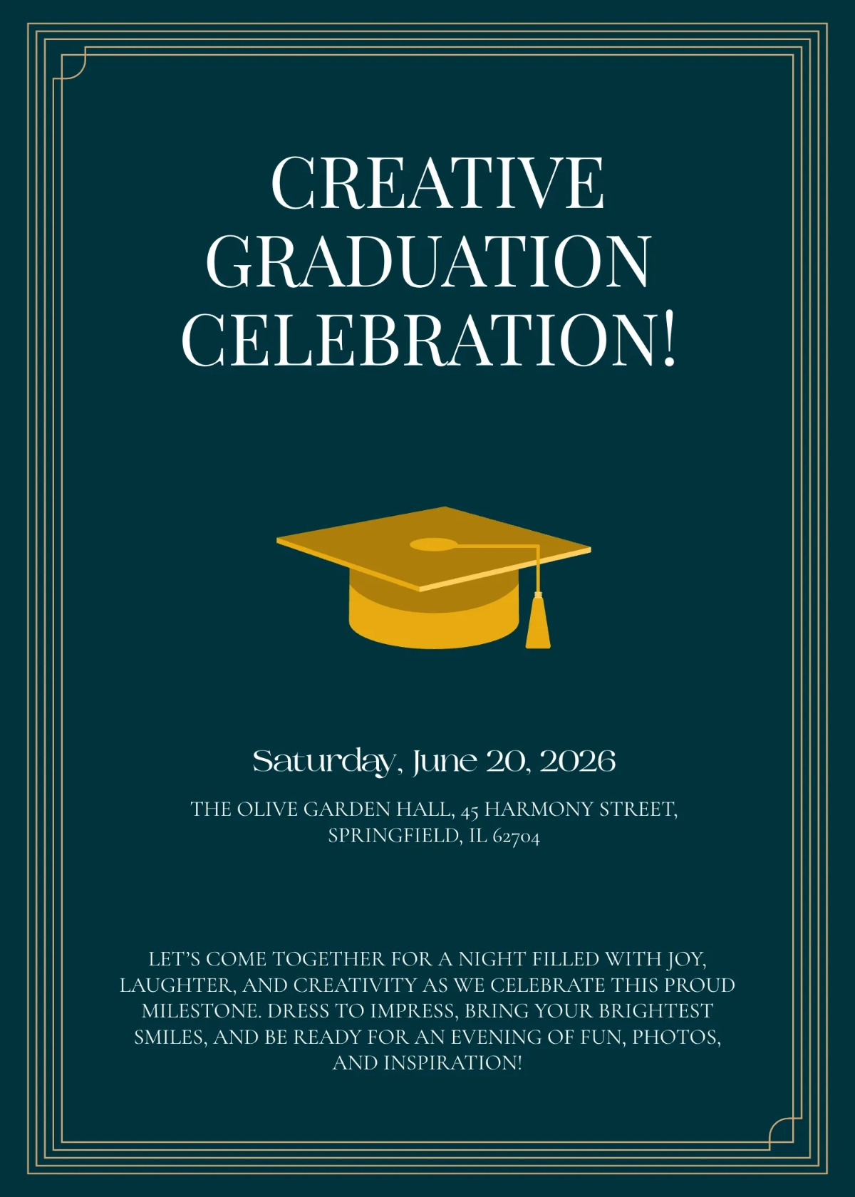 Free Printable Graduation Party Invitations Templates
