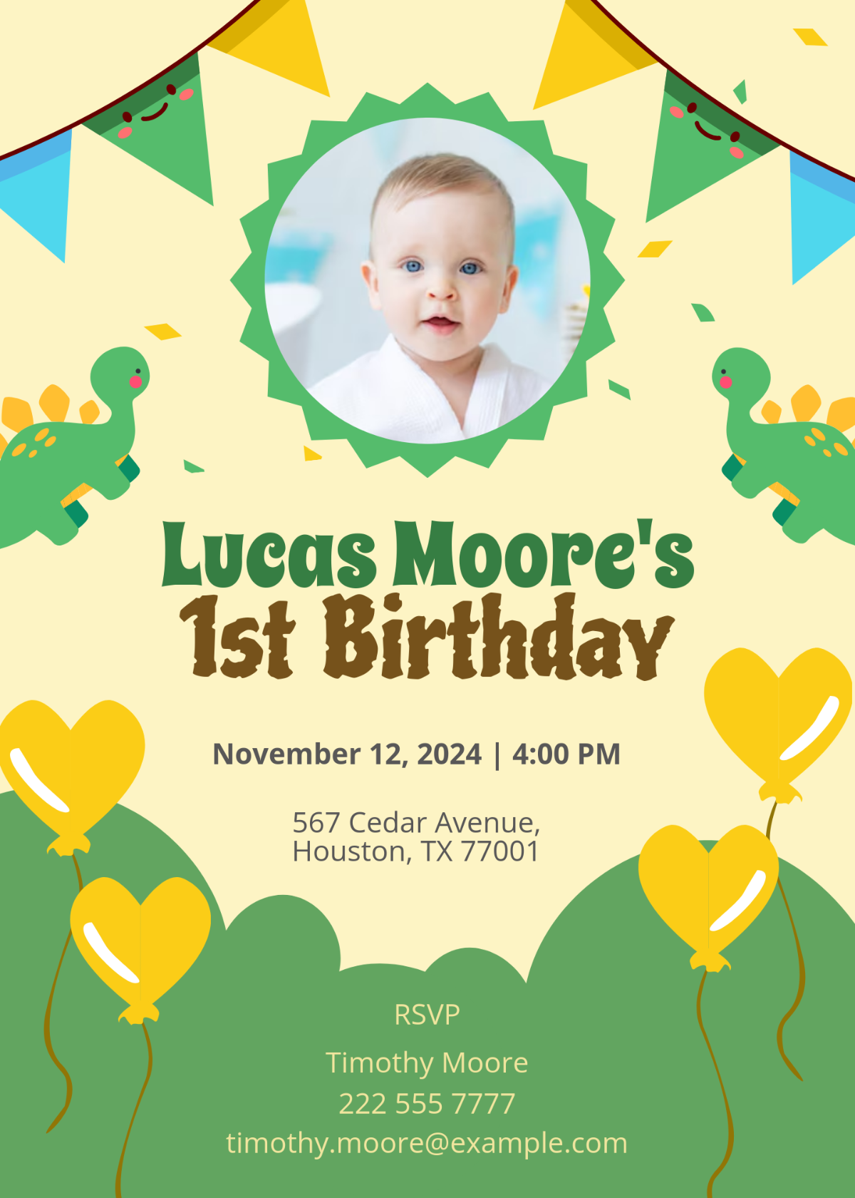 Free Printable First Birthday Invitation Templates Free Printable First Birthday Invitation Templates