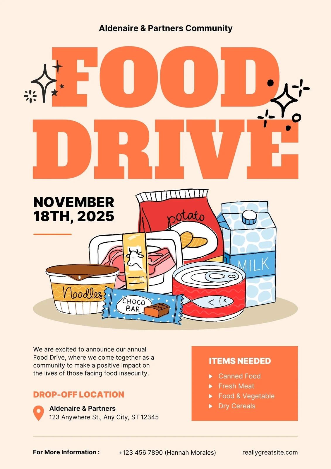 Free Food Drive Flyer Templates To Edit And Print Canva Free Food Drive Flyer Templates To Edit And Print Canva