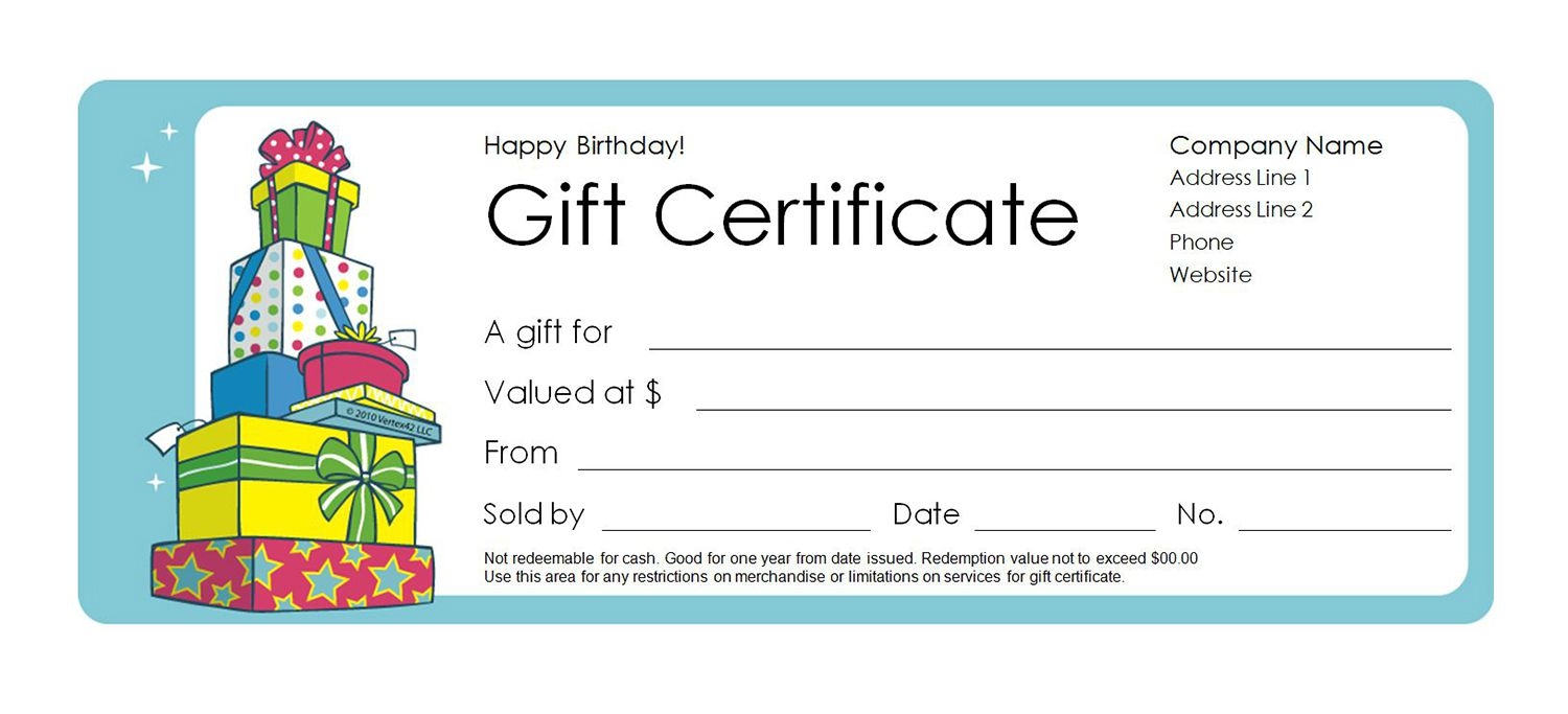 Printable Gift Certificates Templates Free Printable Gift Certificates Templates Free