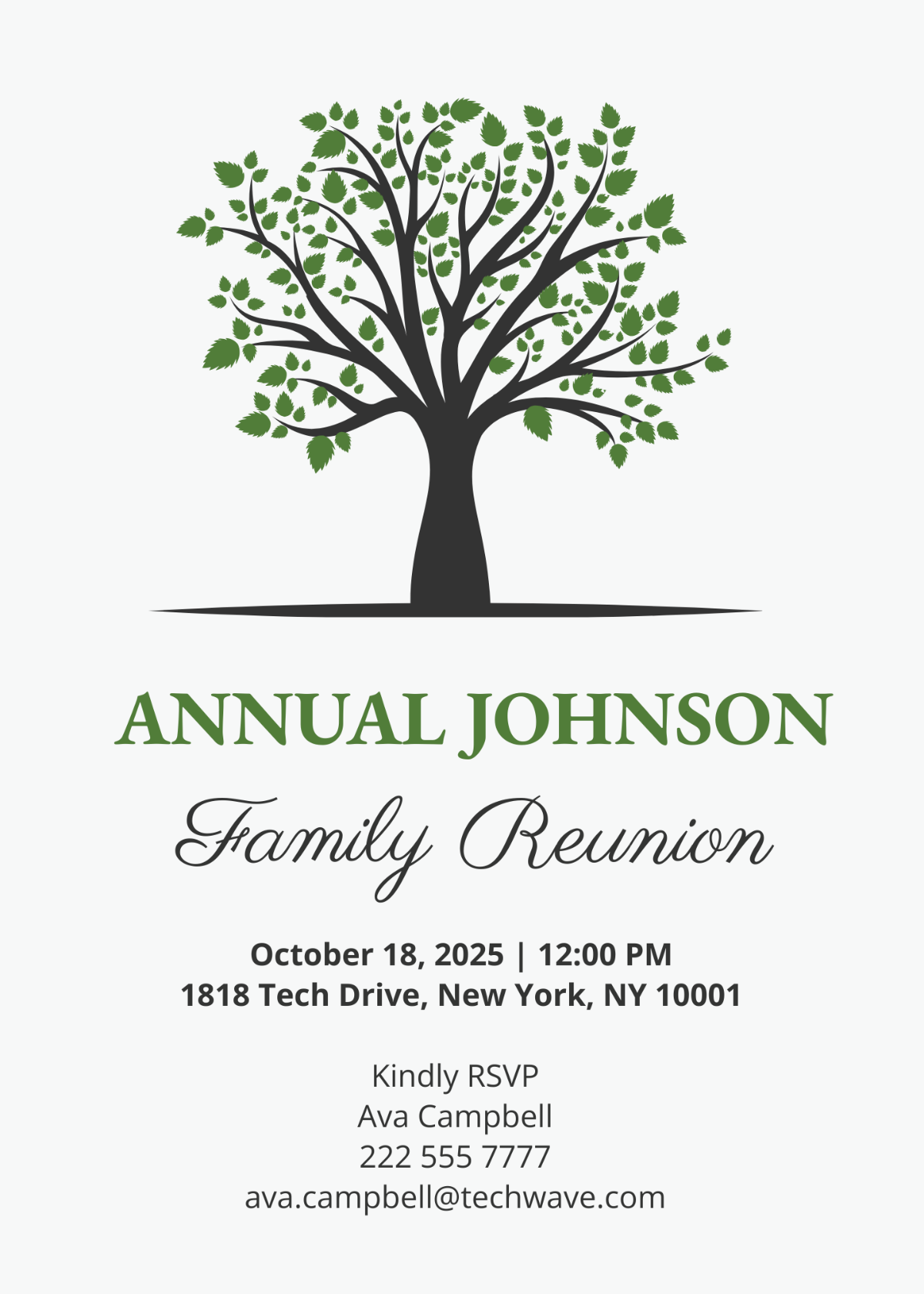 Free Old Family Printable Family Reunion Invitation Template To Free Old Family Printable Family Reunion Invitation Template To