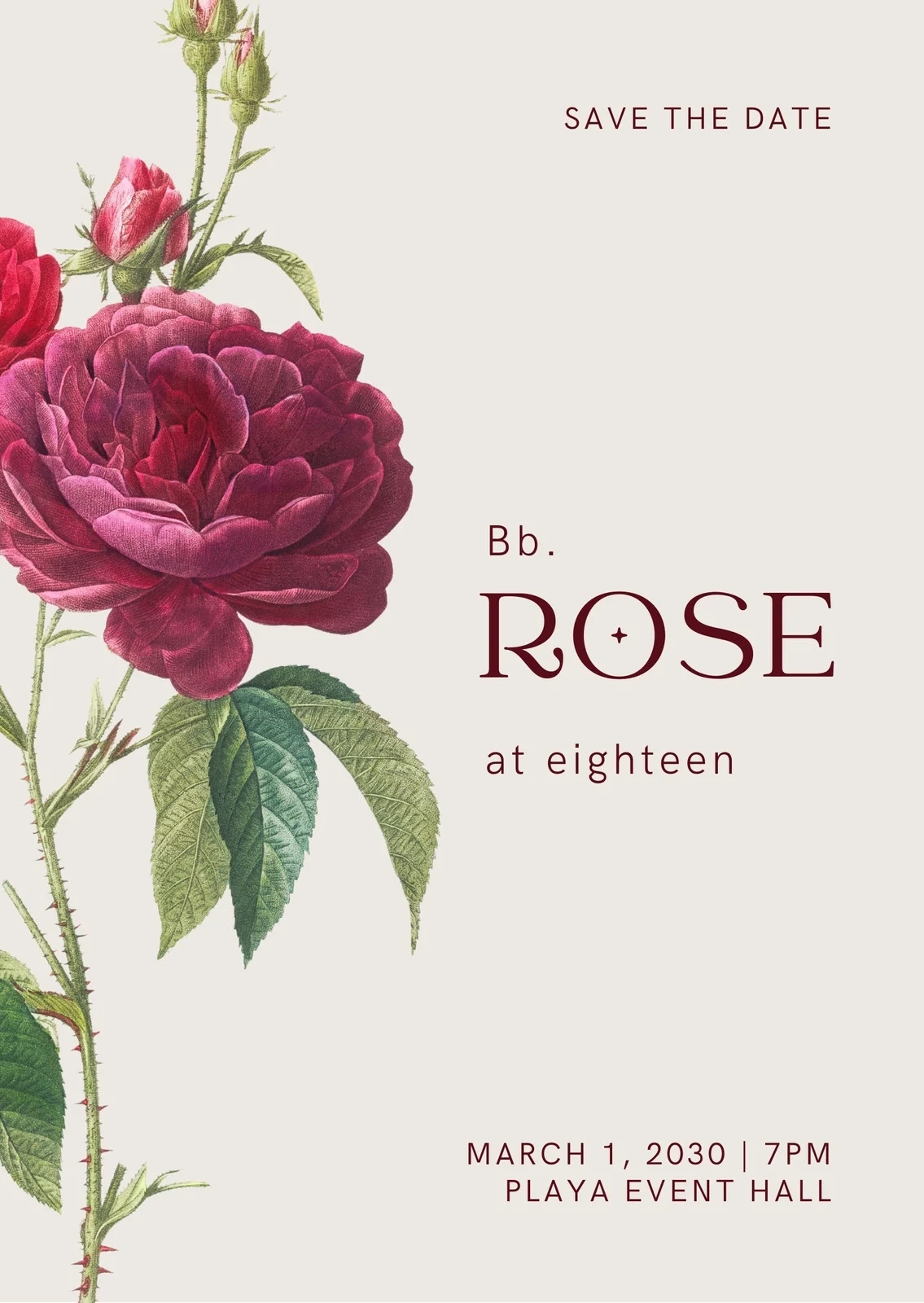 Free Printable 18th Birthday Invitation Templates Canva Free Printable 18th Birthday Invitation Templates Canva