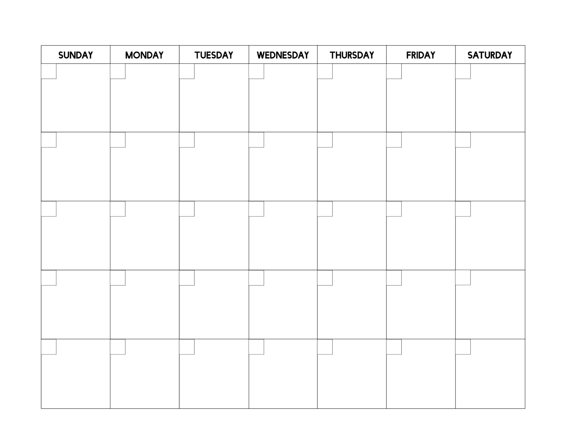 Free Printable Calendar Templates With Pictures