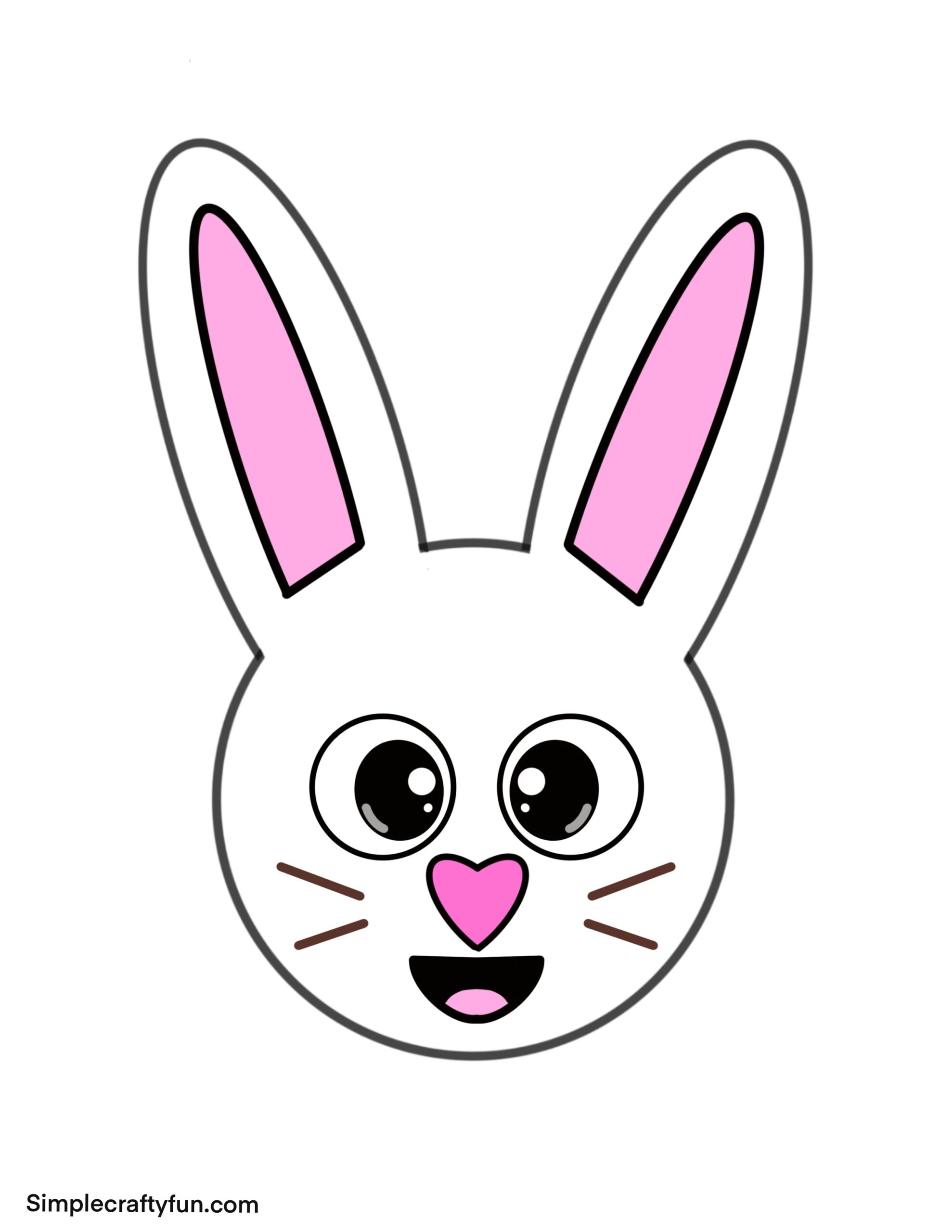 Free Printable Build A Bunny Craft For Kids Free Printable Build A Bunny Craft For Kids