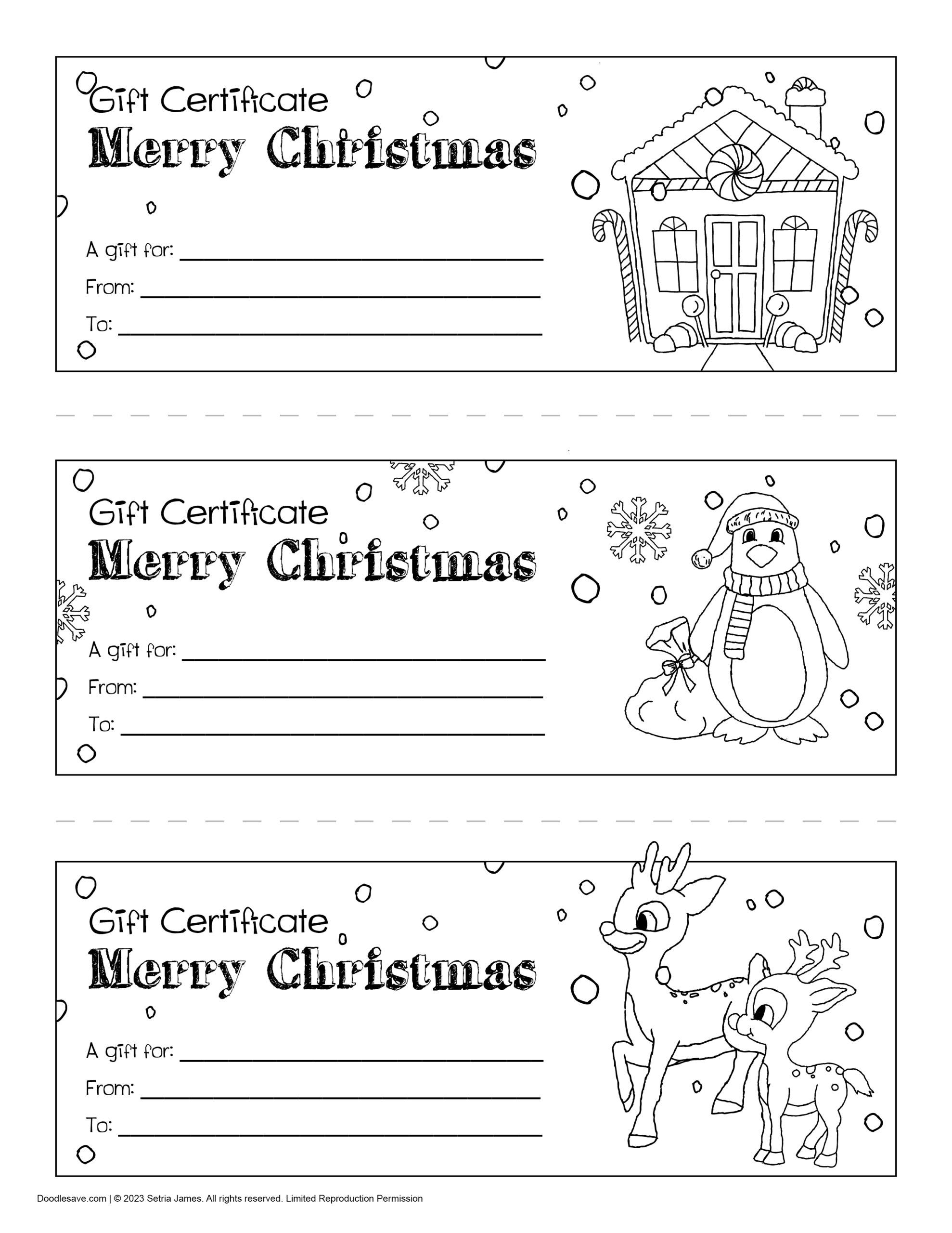 Free Printable Christmas Gift Cards Templates Free Printable Christmas Gift Cards Templates