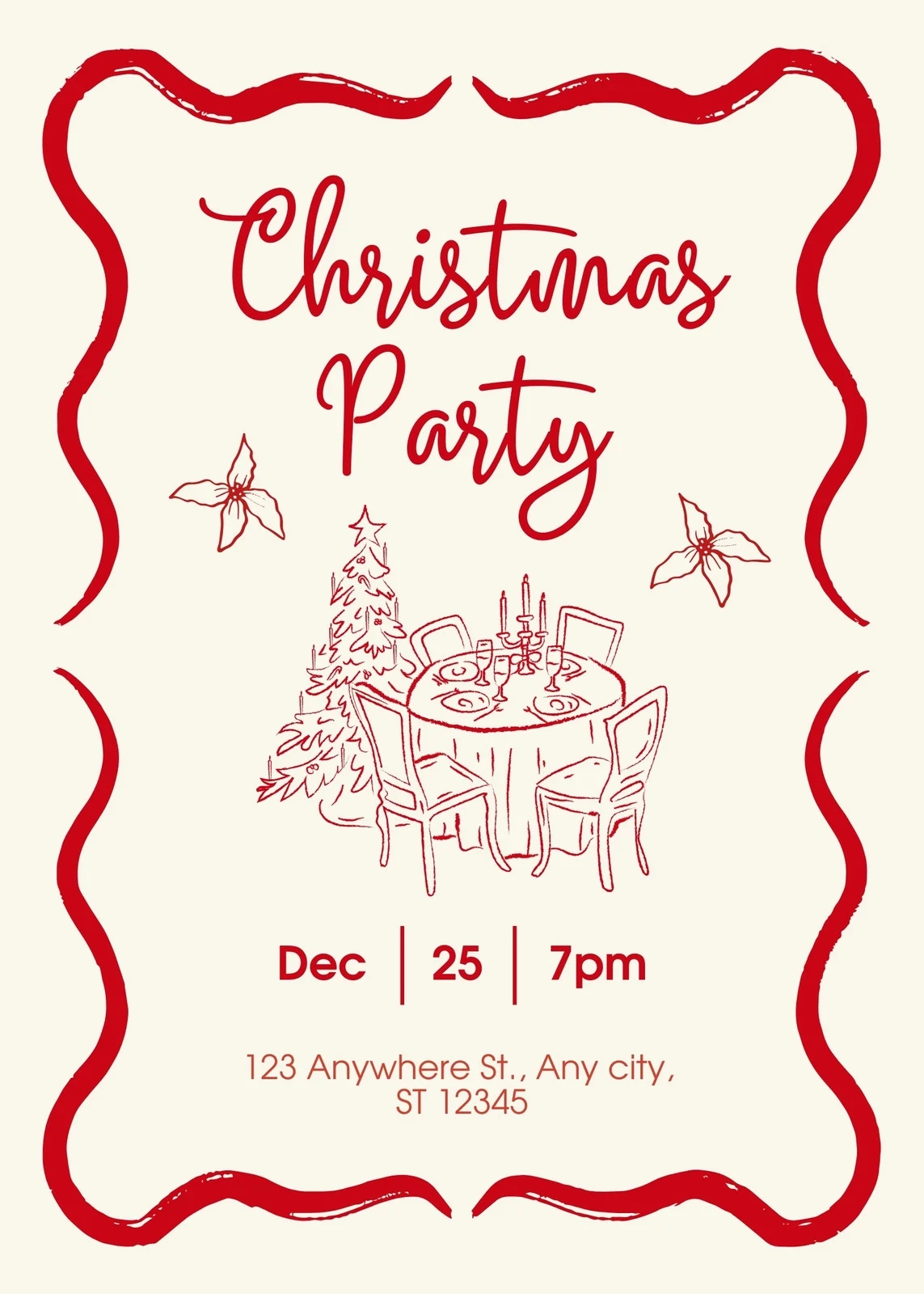 Editable Christmas Party Invitations Templates Free Printables Editable Christmas Party Invitations Templates Free Printables