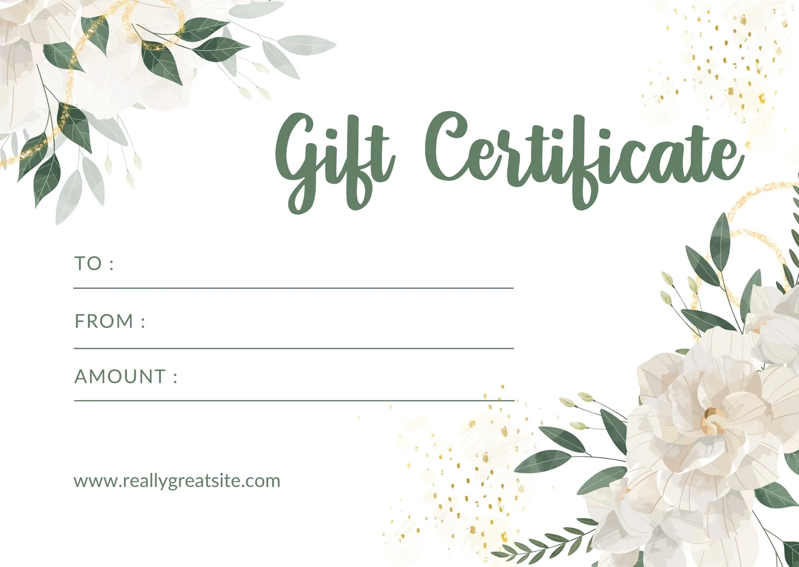 Free Printable Gift Certificate Templates To Customize Canva