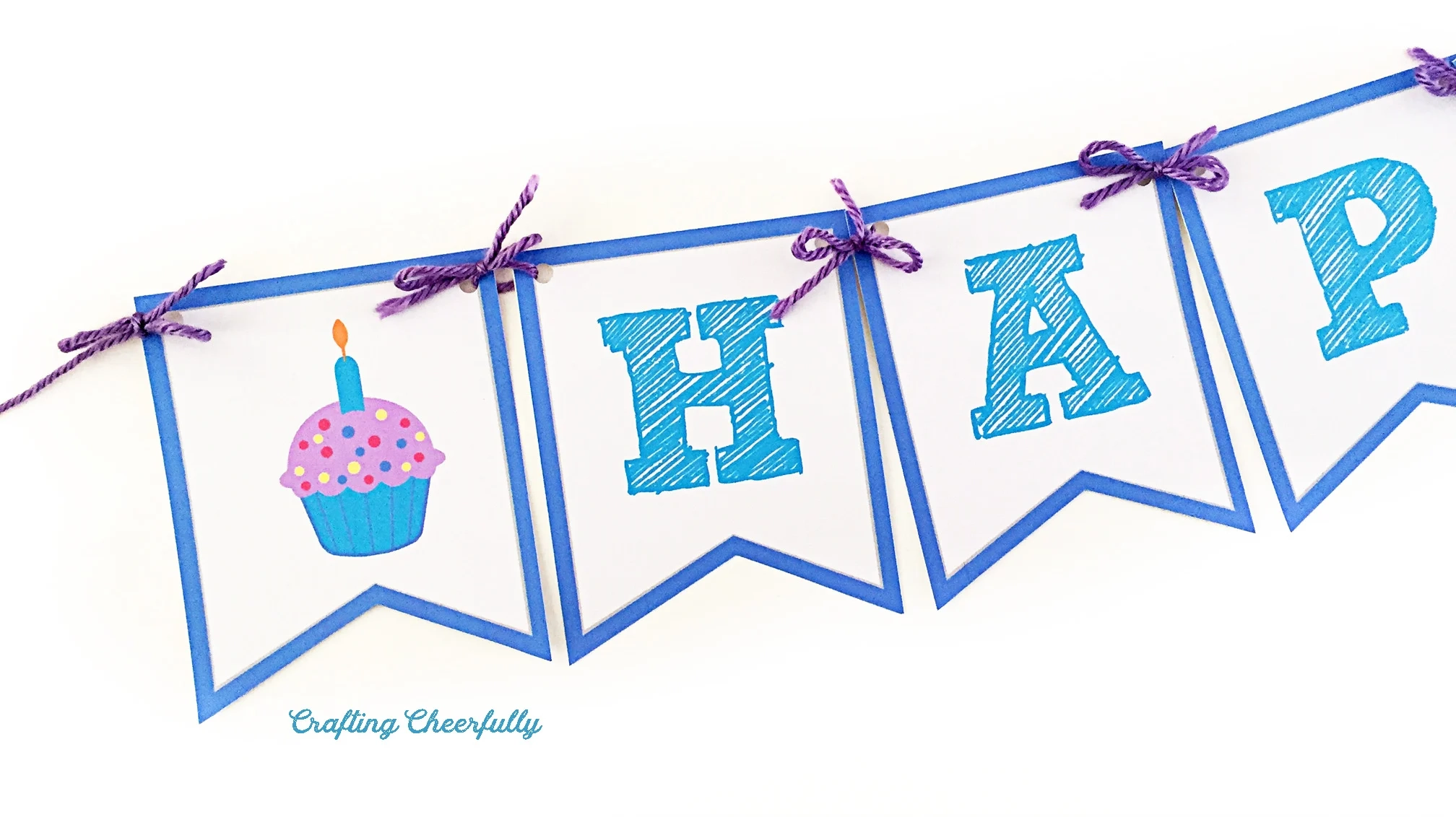 Free Happy Birthday Banner Template Printable