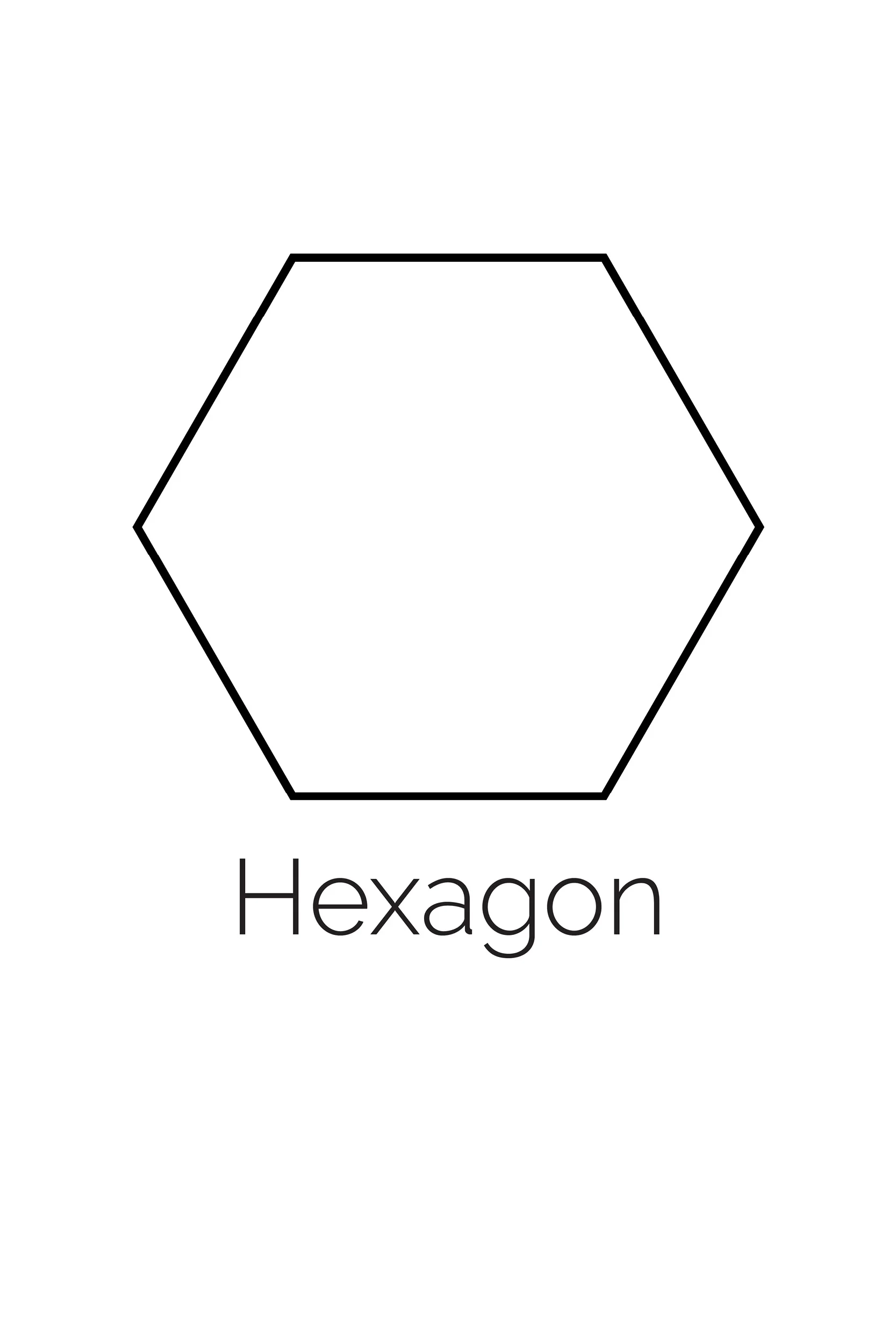 Free Hexagon Template Printable