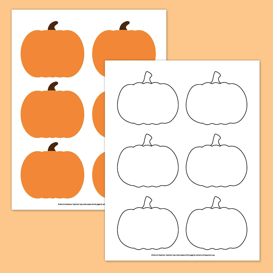 Free Printable Pumpkin Template Bundle For Fall Free Printable Pumpkin Template Bundle For Fall