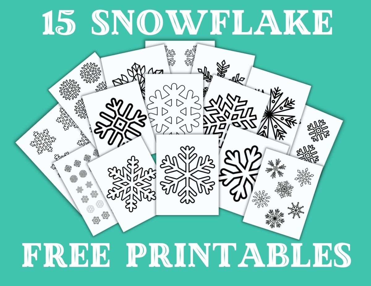 FREE Printable Snowflake Patterns Large And Small Snowflakes FREE Printable Snowflake Patterns Large And Small Snowflakes