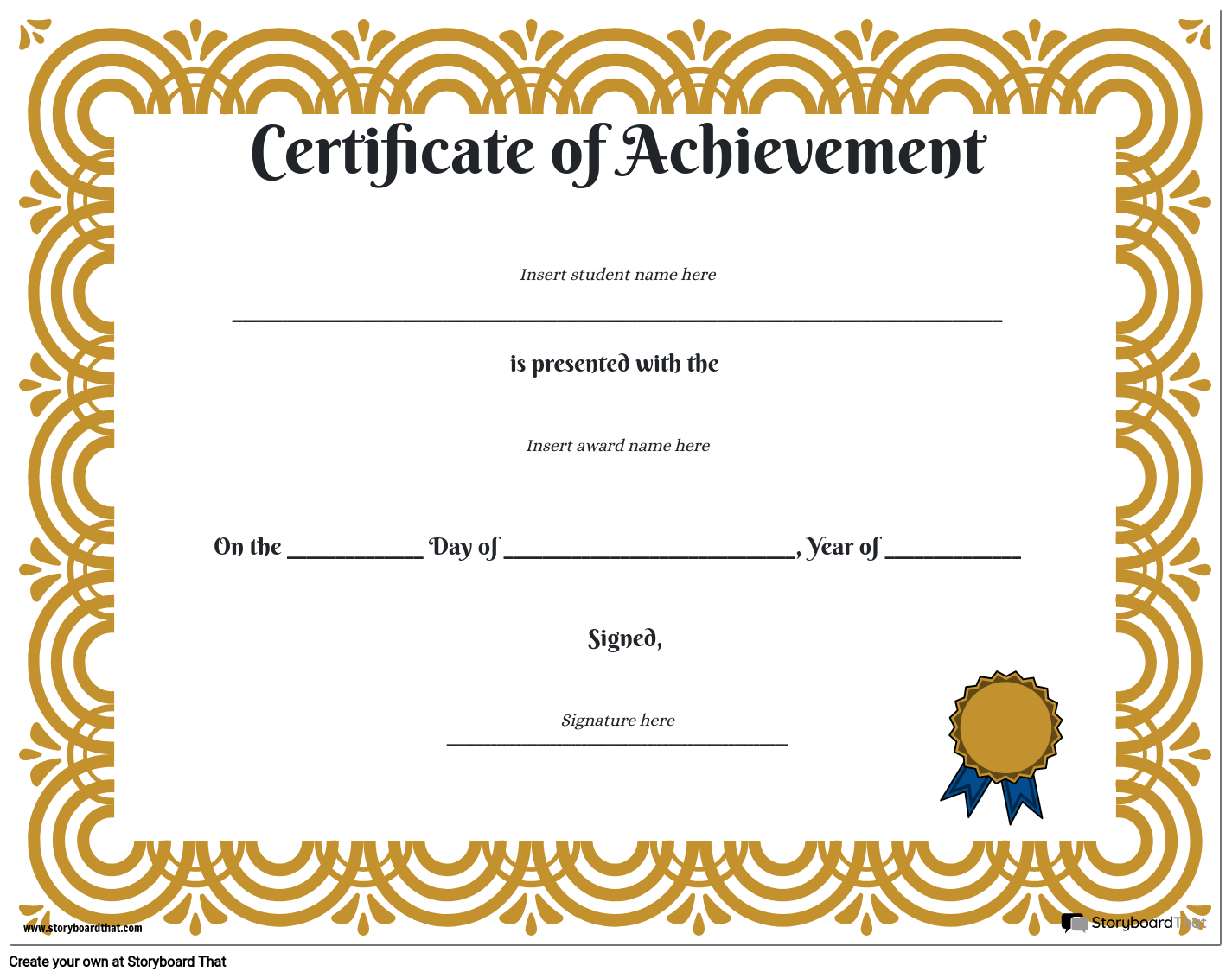 Free Printable Student Certificate And Award Templates 