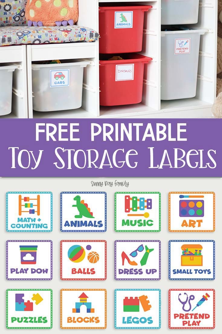 Free Printable Toy Storage Labels amp Toy Organizing Tips Sunny 
