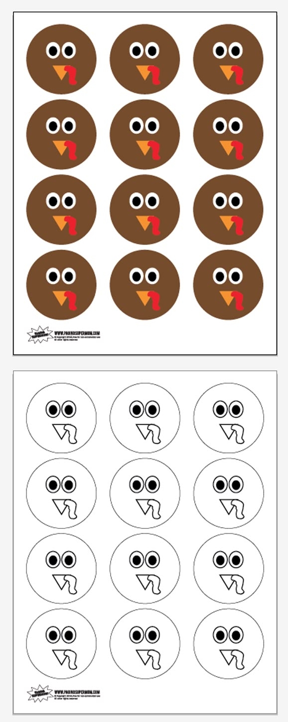 Free Printable Turkey Face Template Paging Supermom Free Printable Turkey Face Template Paging Supermom