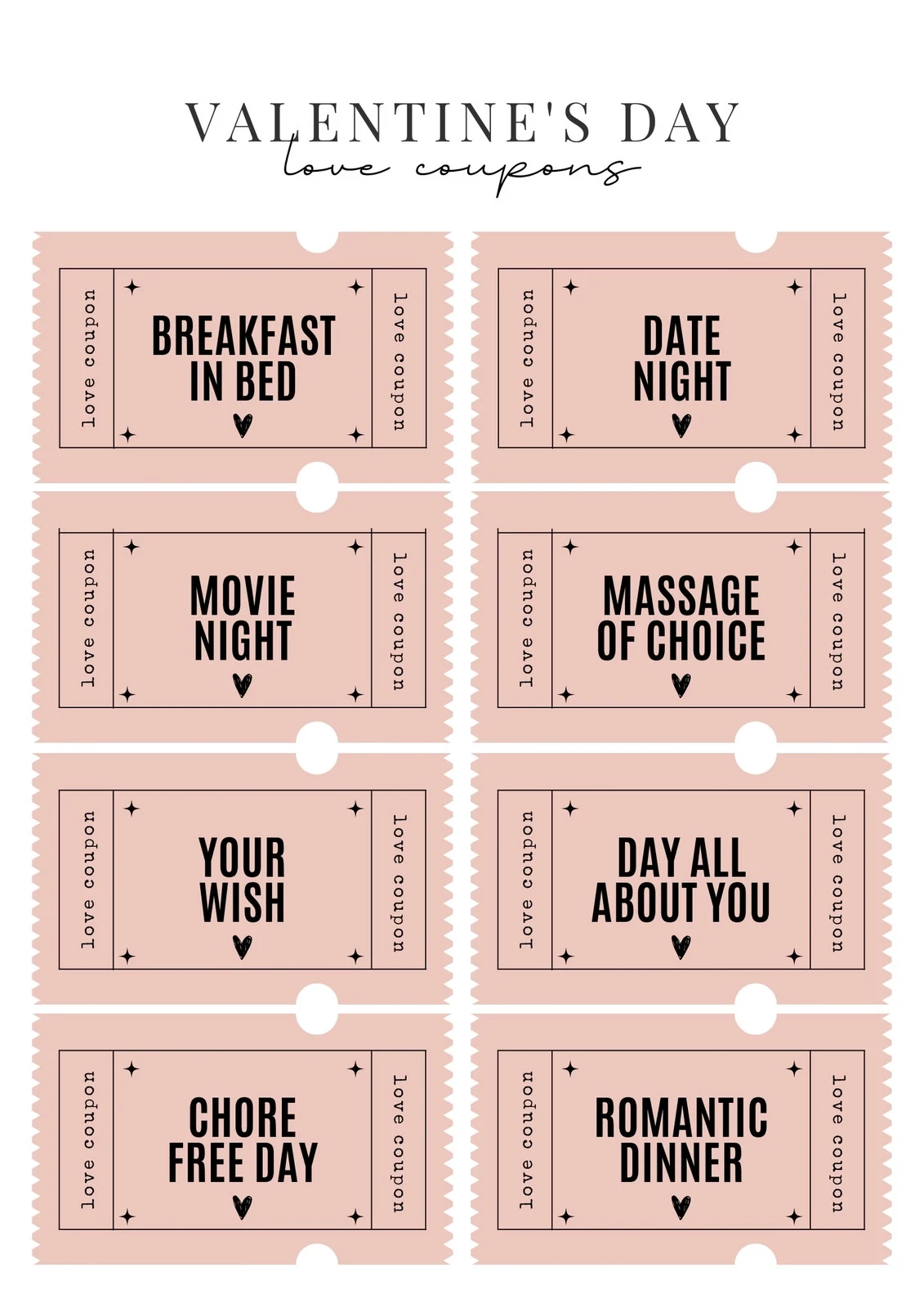 Free Printable Templates For Valentine's