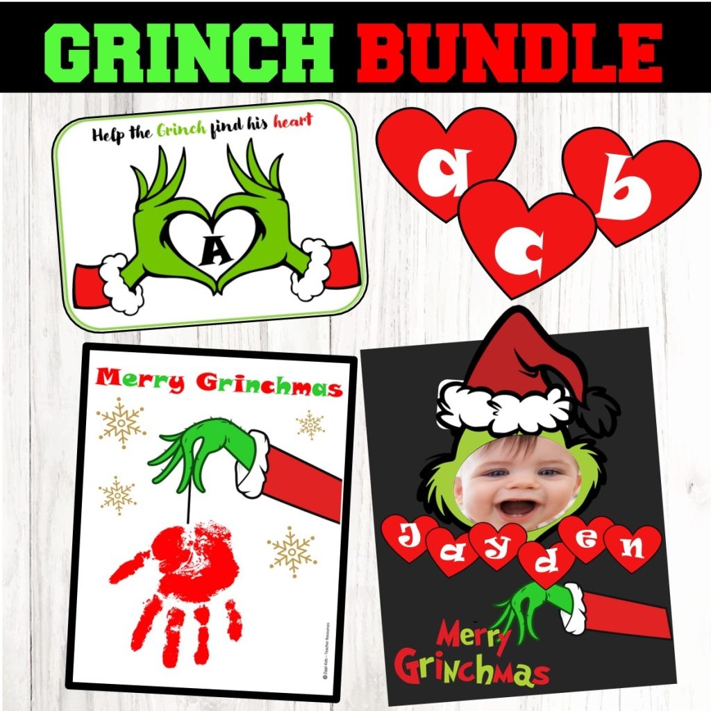 Free Printable Grinch Hand Template