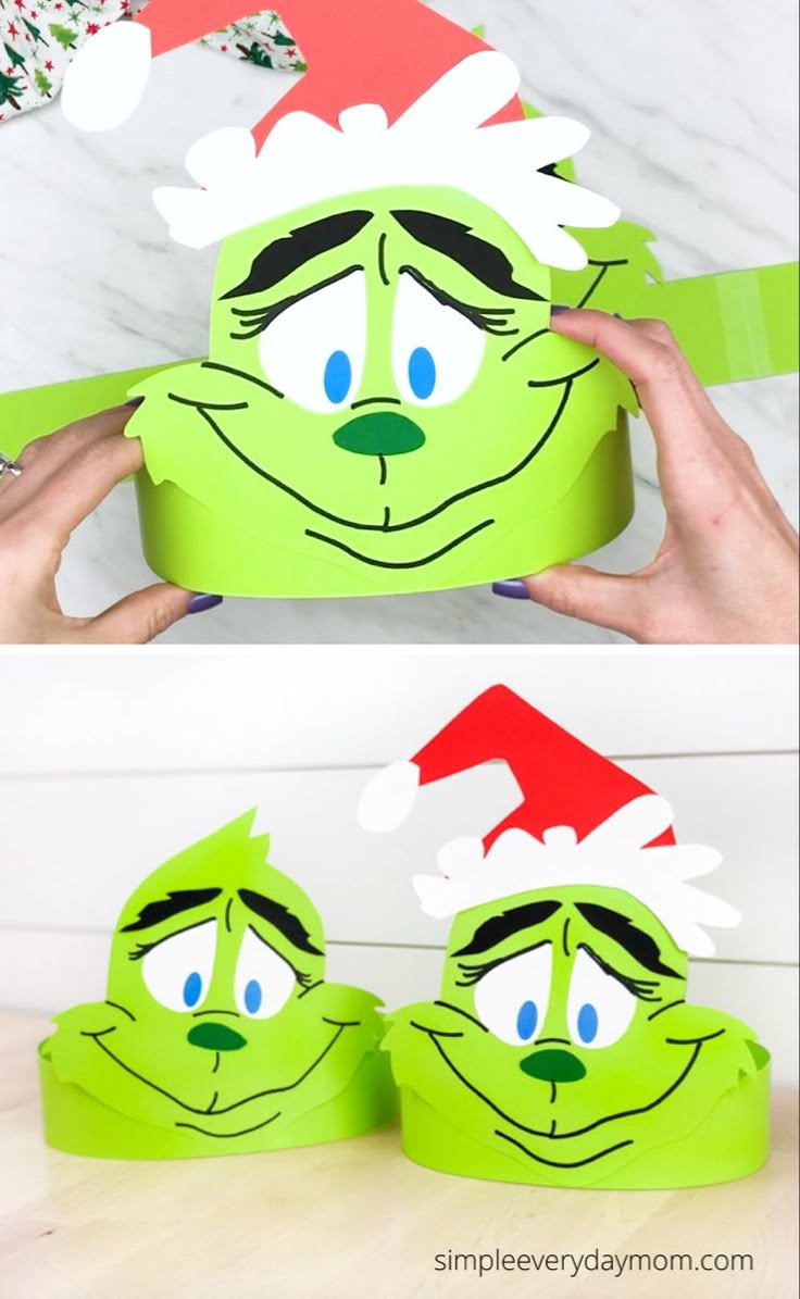 Grinch Hat Template Printable