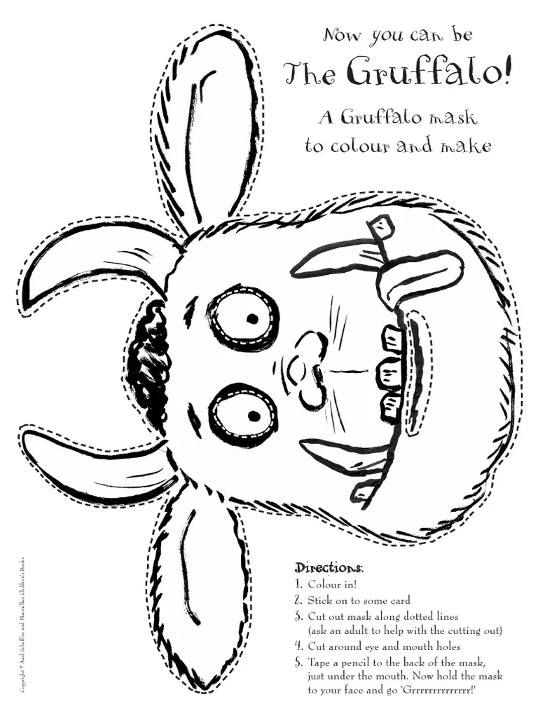 Gruffalo Mask PDF