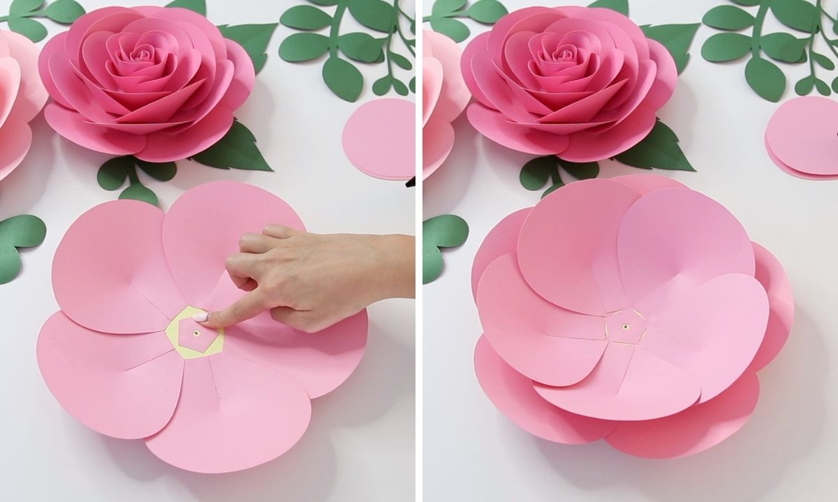 Paper Rose Template Free Printable Paper Rose Template Free Printable