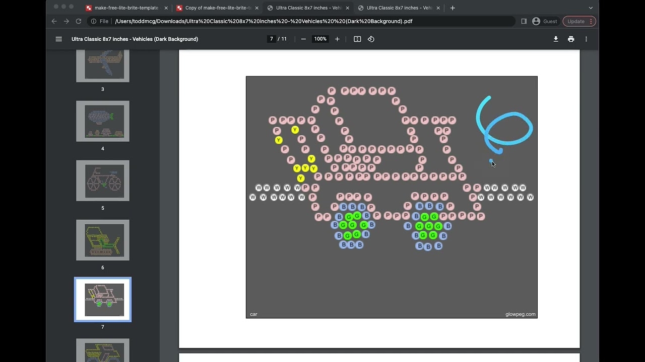 Template Lite Brite Free Printable Patterns Template Lite Brite Free Printable Patterns