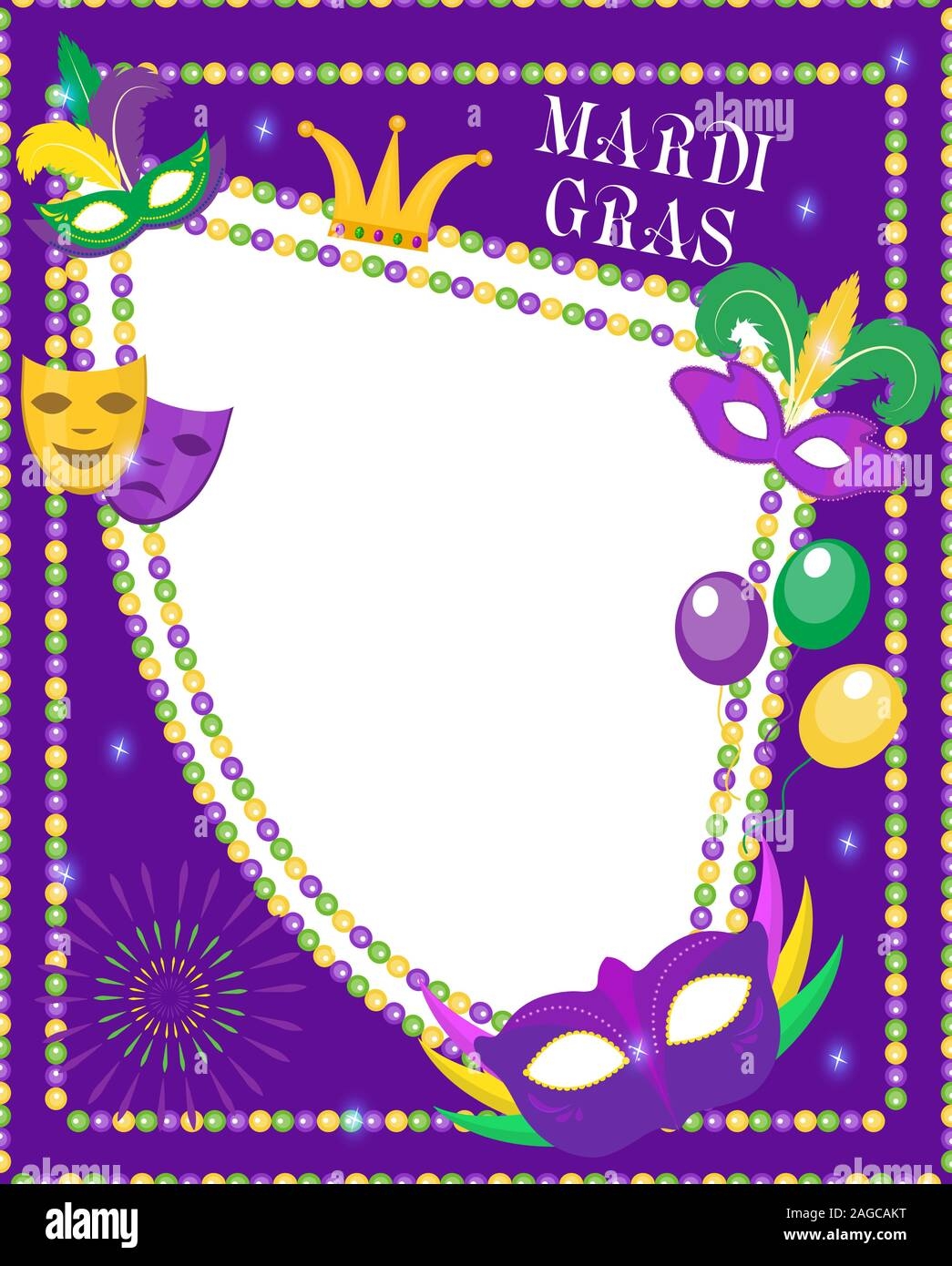 Mardi Gras Frame Template With Space For Text Mardi Gras Carnival Mardi Gras Frame Template With Space For Text Mardi Gras Carnival
