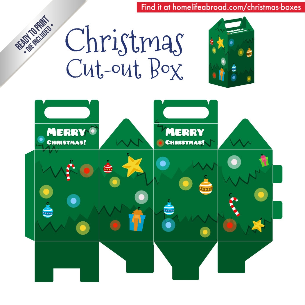 Mega Collection Of 38 DIY Christmas Boxes With Downloadable 